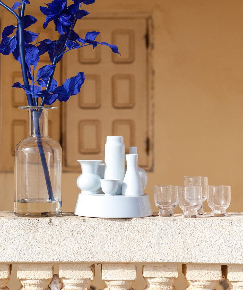 Wazon HONG KONG biały Pols Potten Eye on Design