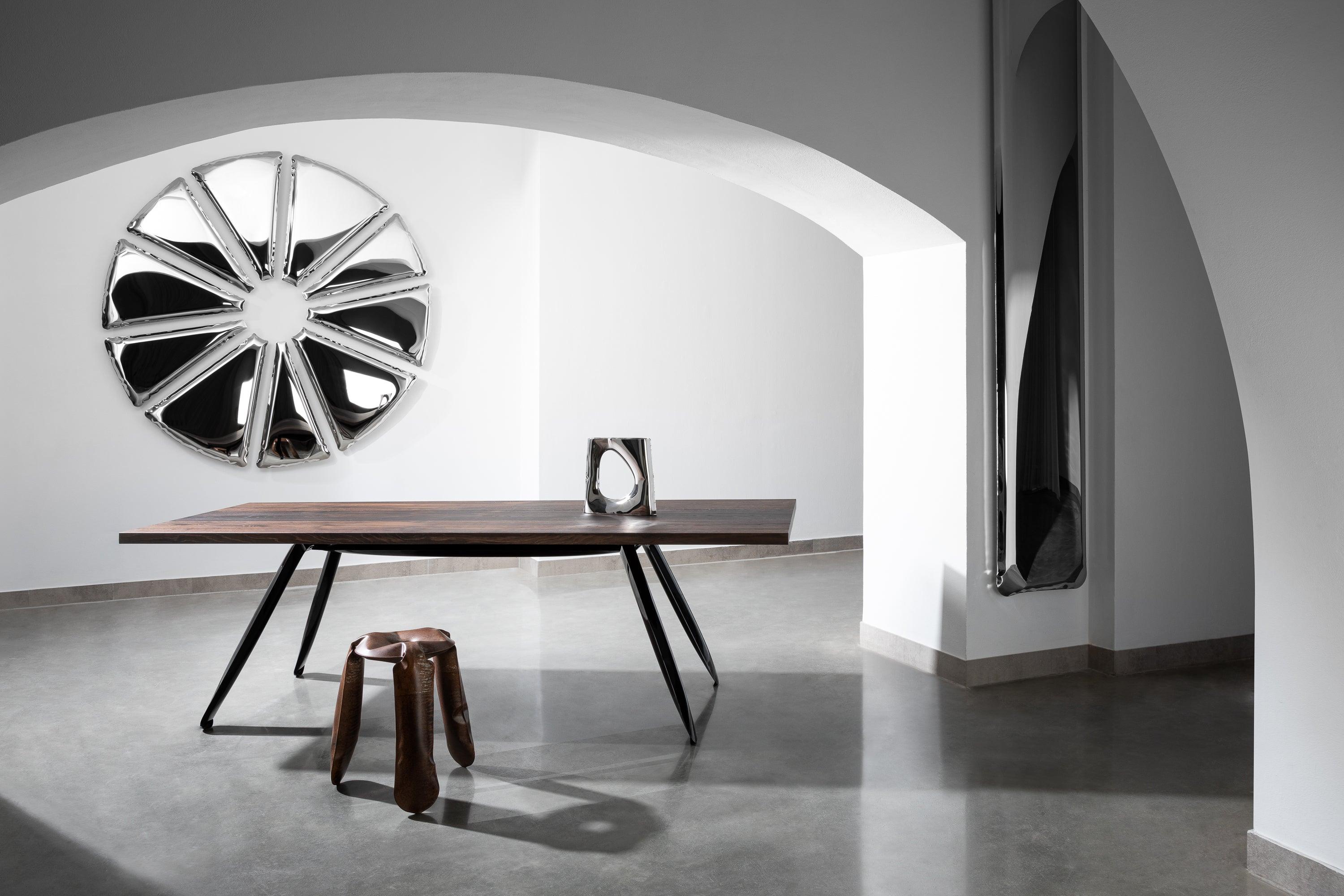 Wazon KARAVA inox Zieta Studio Eye on Design