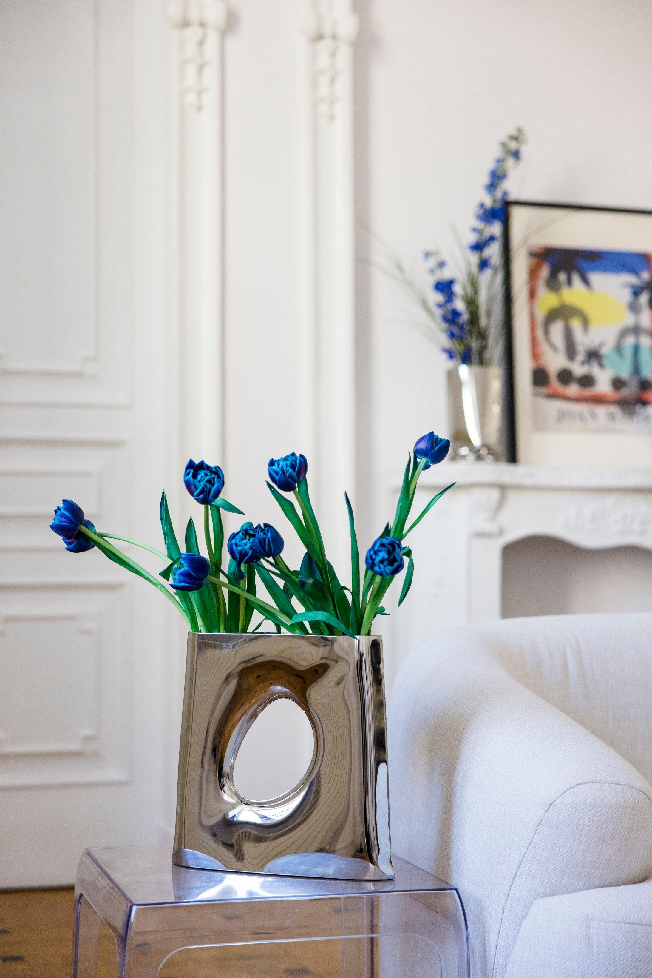 Wazon KARAVA inox Zieta Studio Eye on Design