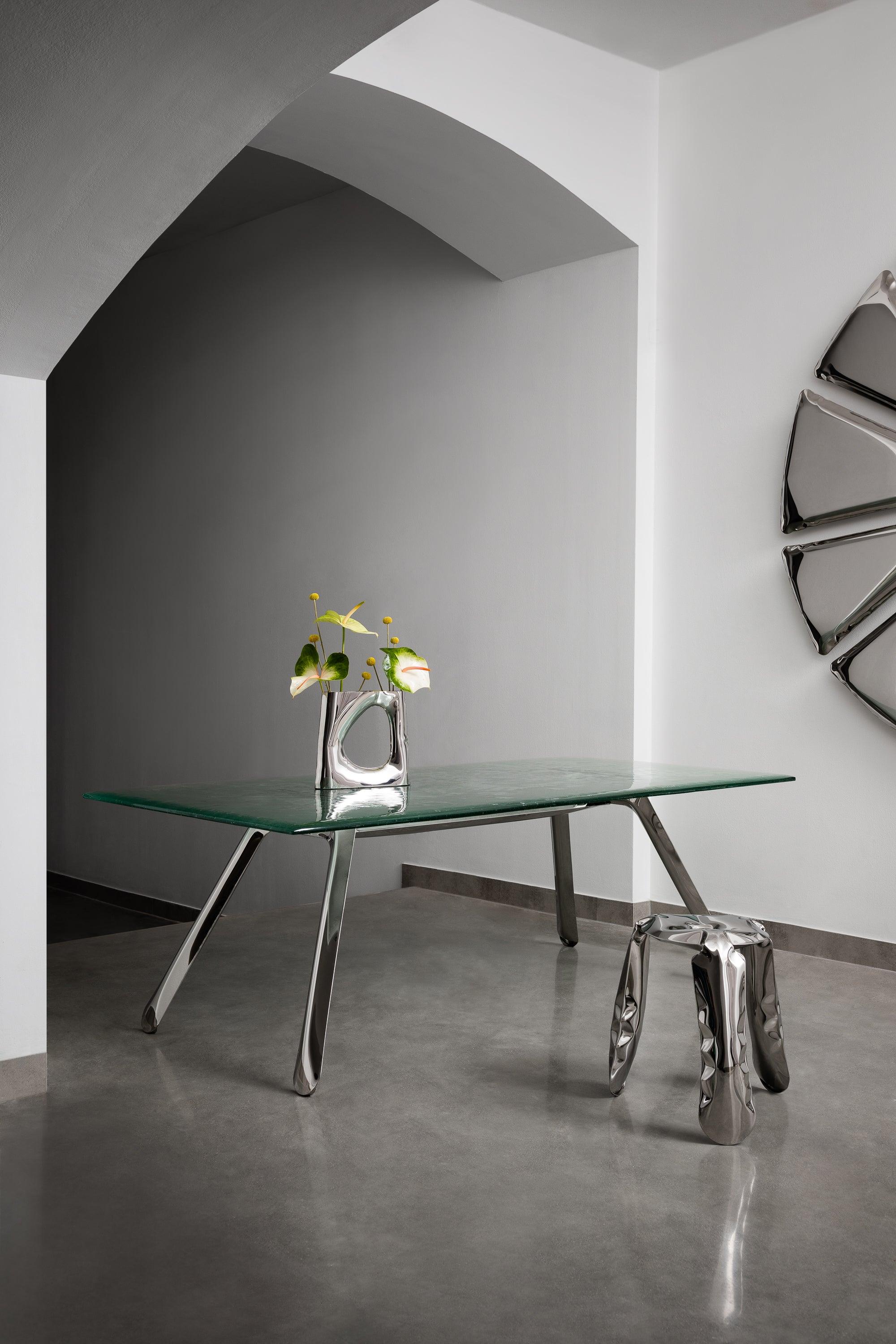 Wazon KARAVA inox Zieta Studio Eye on Design