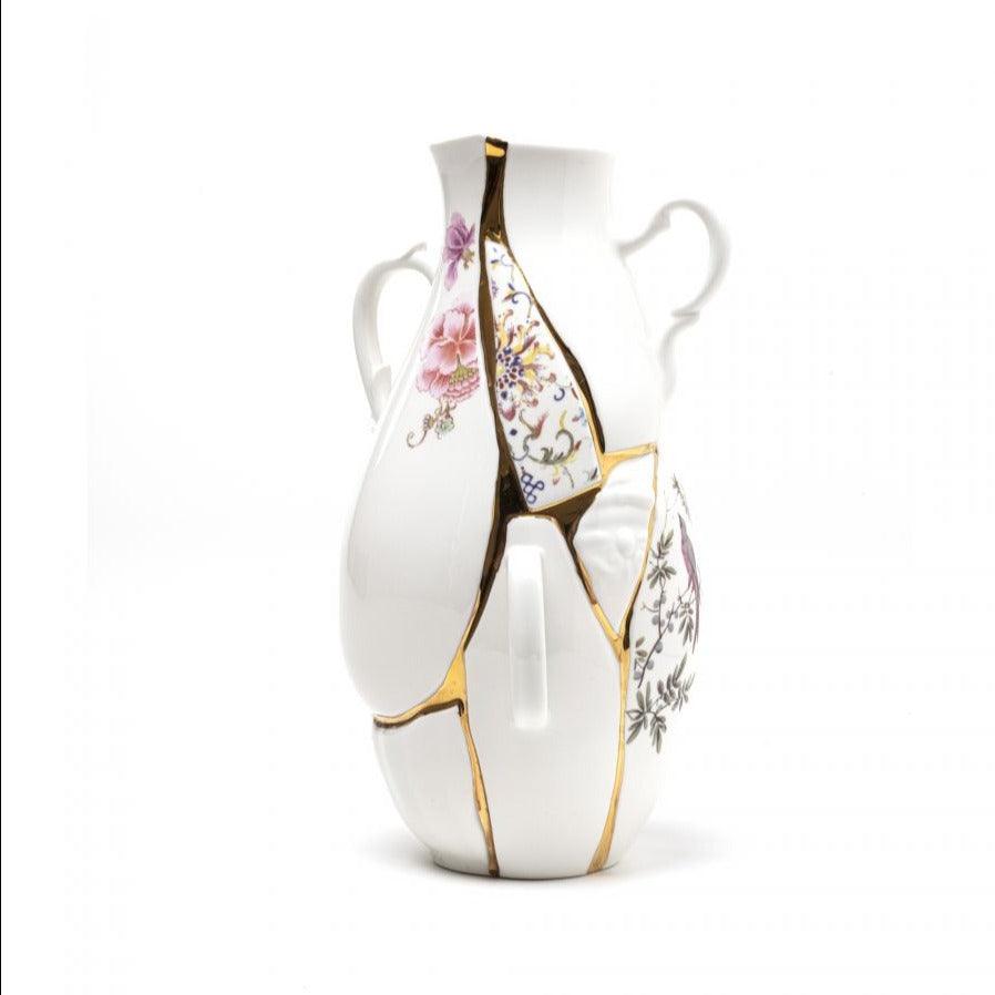 Wazon KINTSUGI BIG porcelanowy Seletti Eye on Design