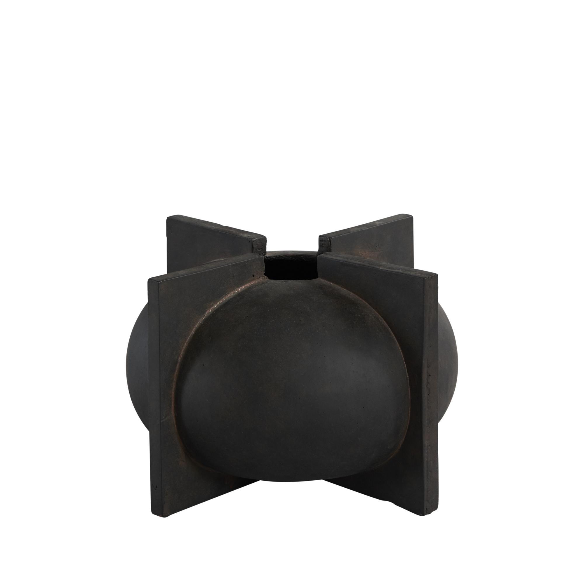 Wazon KYOTO ciemnobrązowy 101 Copenhagen M Eye on Design