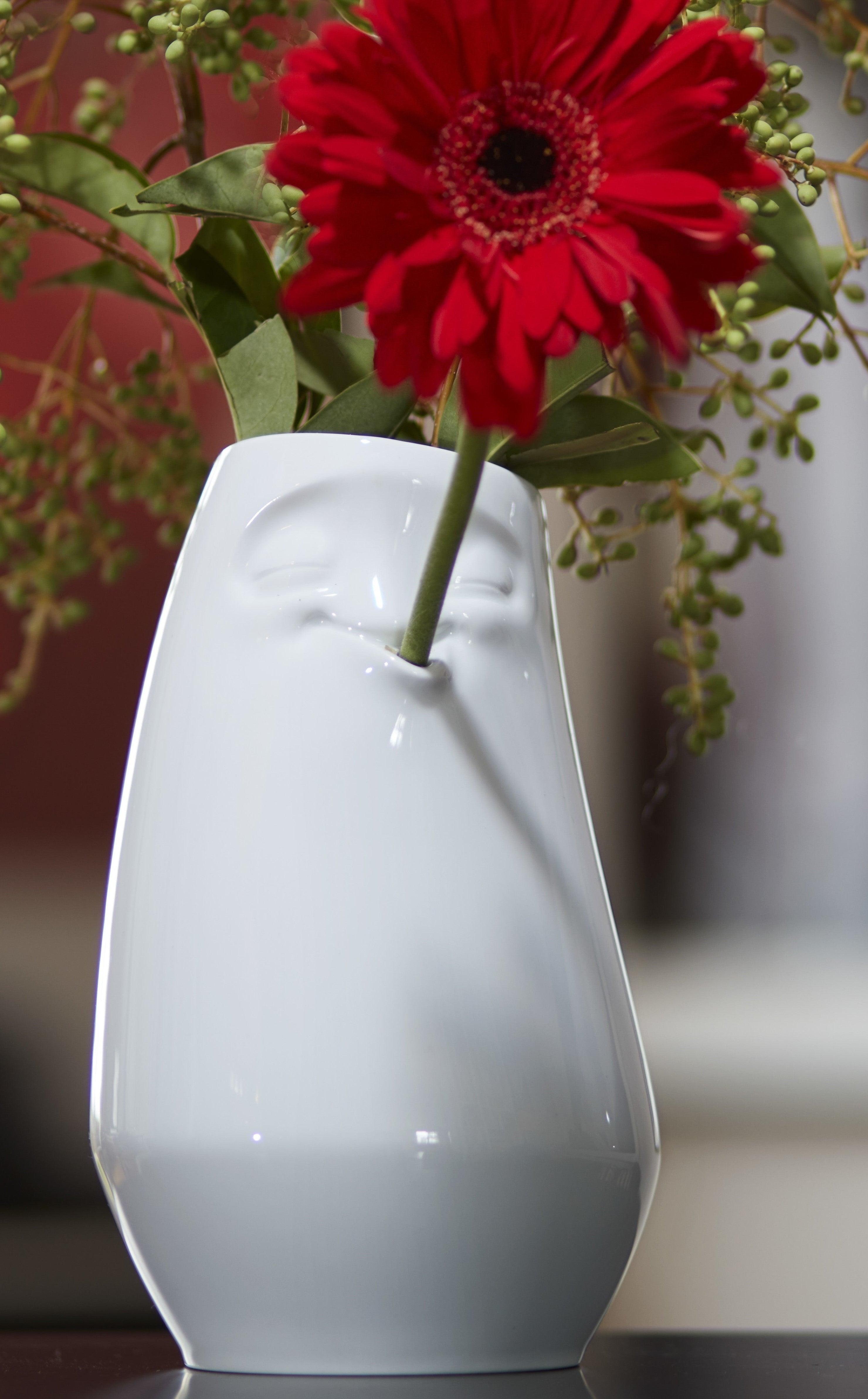 Wazon LAID-BACK biały 58products Eye on Design