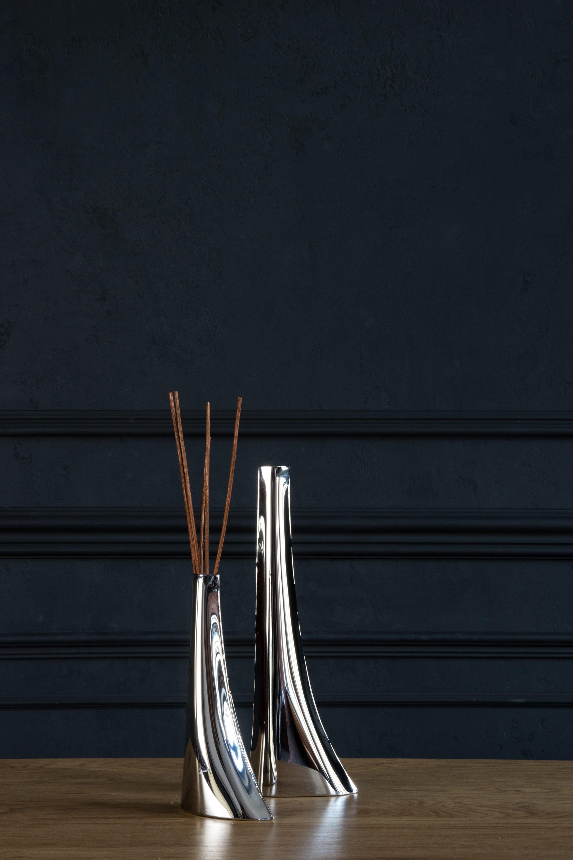 Wazon LEYKI inox Zieta Studio Eye on Design