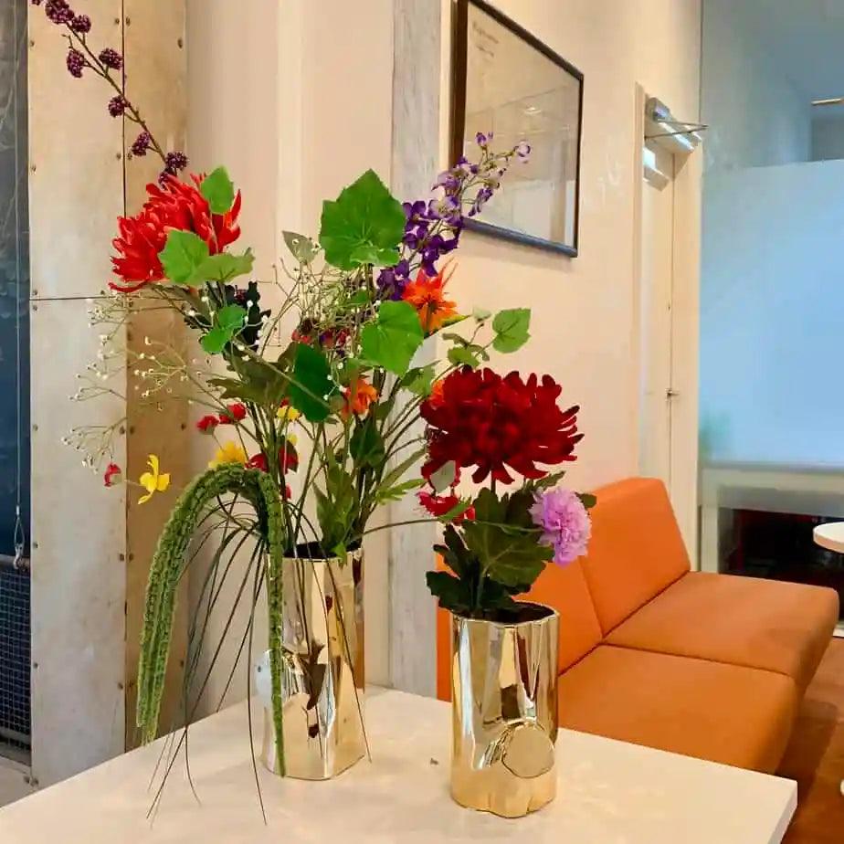 Wazon LOG złoty Pols Potten Eye on Design