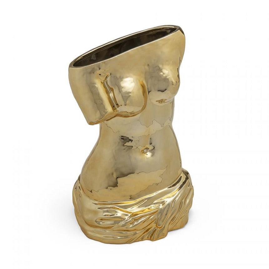 Wazon MILO złoty Seletti Eye on Design