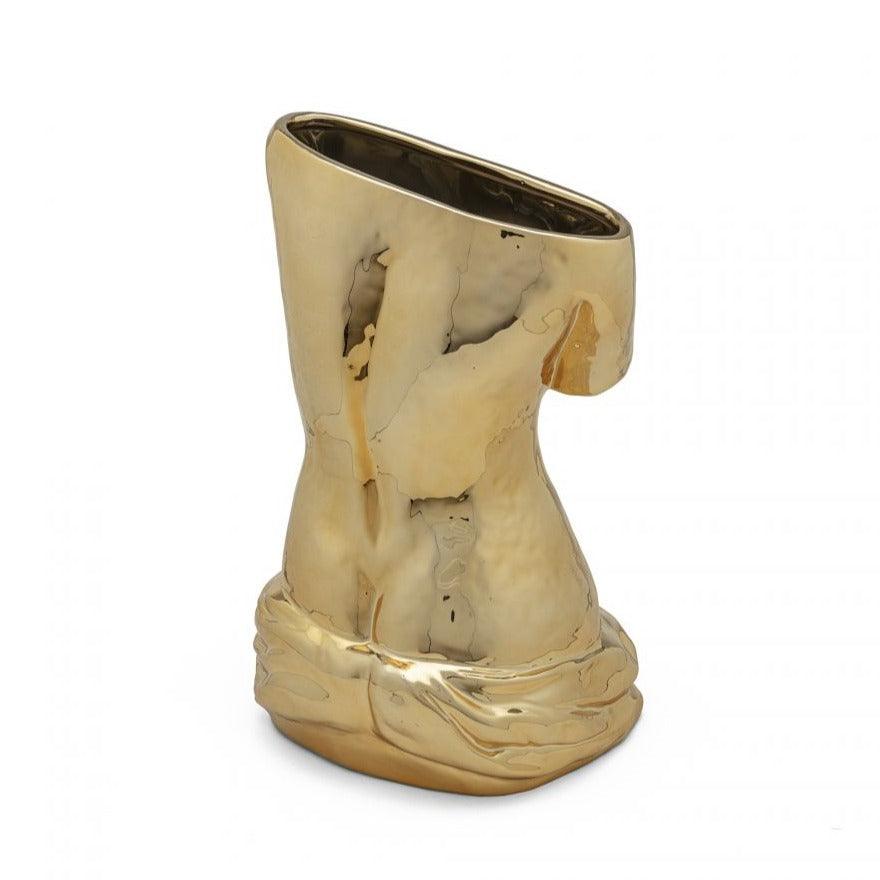 Wazon MILO złoty Seletti Eye on Design