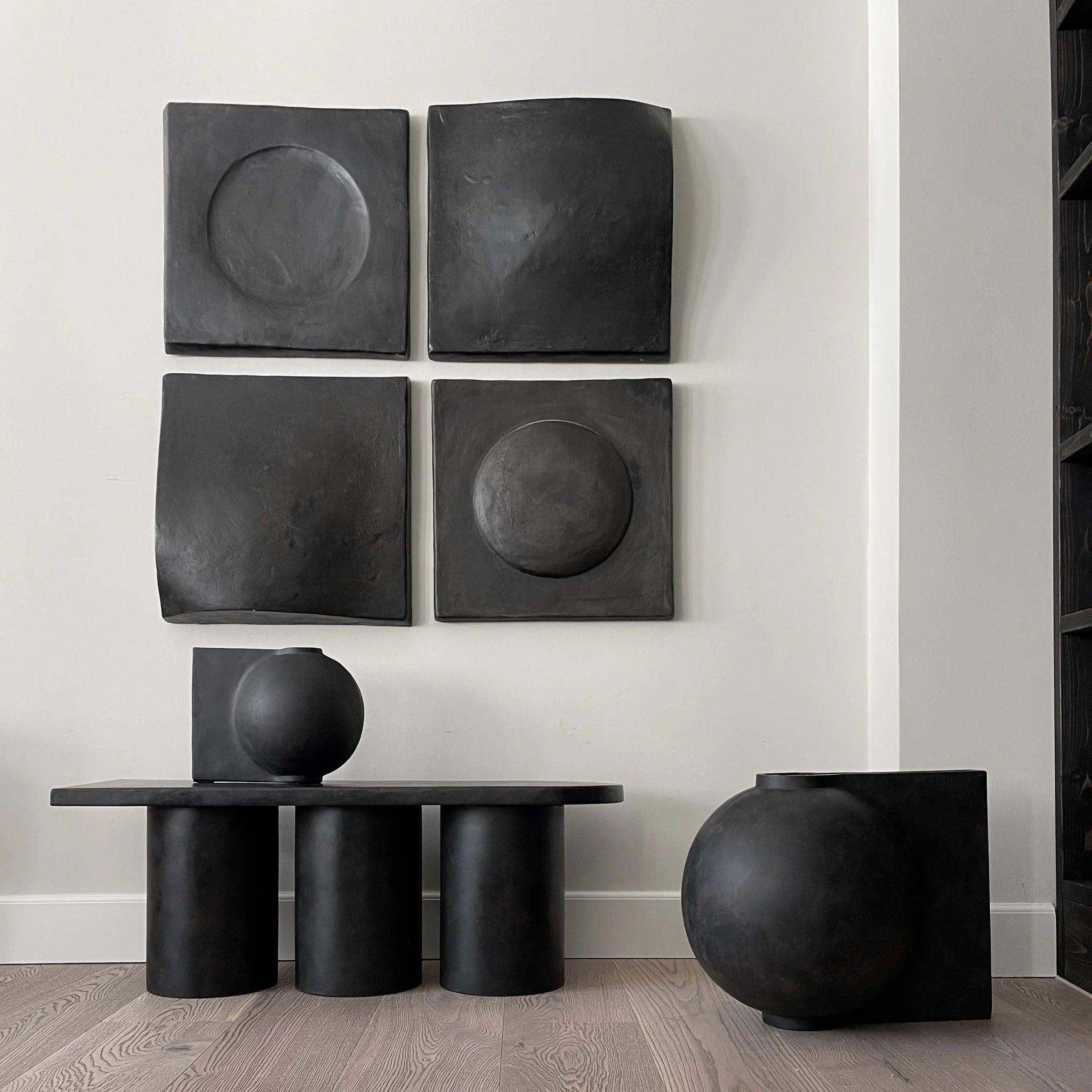 Wazon OFFSET ciemnobrązowy 101 Copenhagen Eye on Design