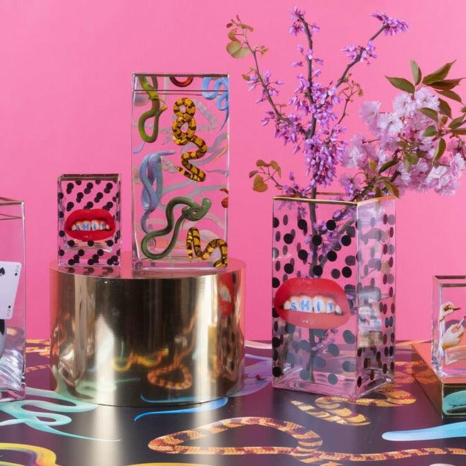 Wazon SHIT szklany Seletti Eye on Design