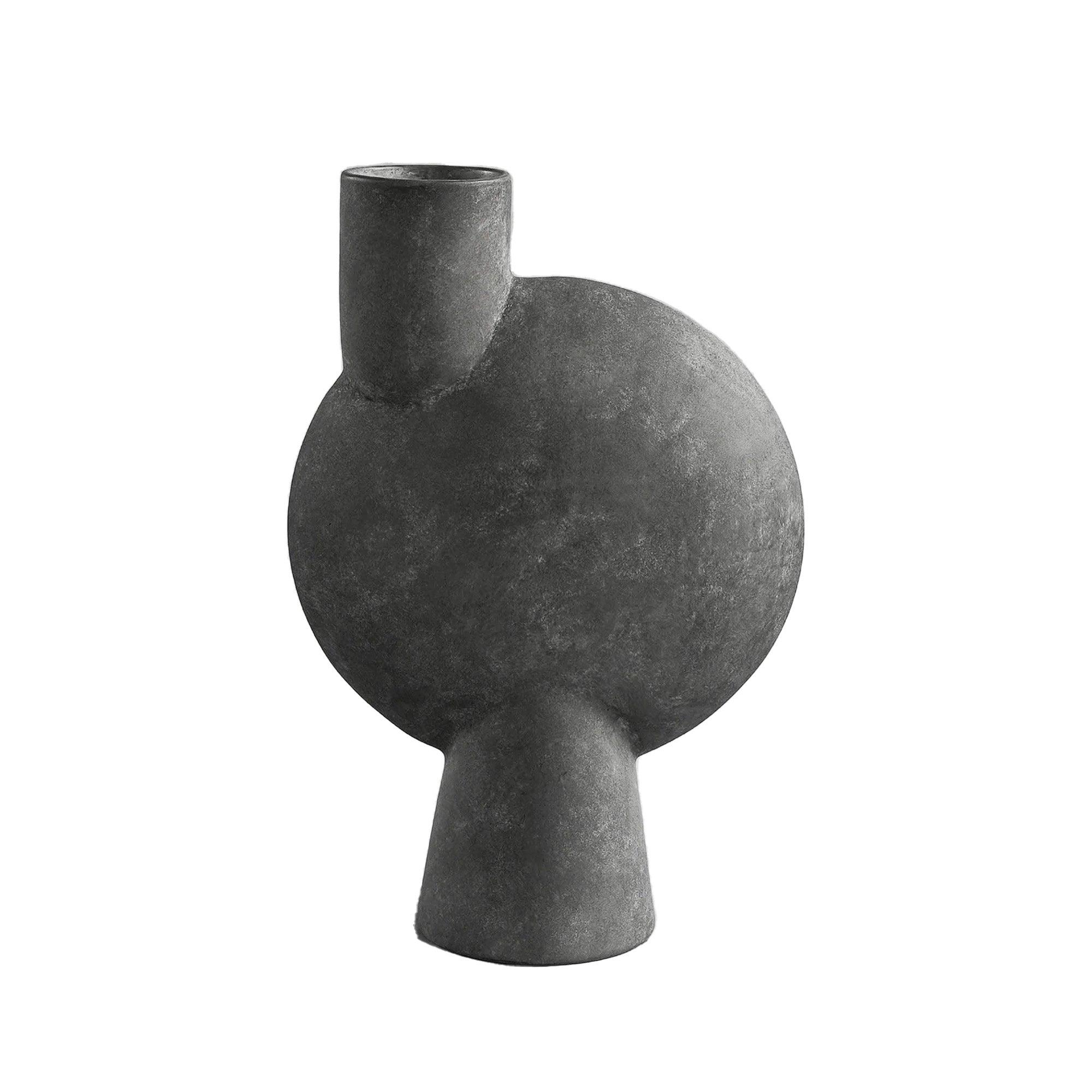 Wazon SPHERE BUBL ciemnoszary 101 Copenhagen L Eye on Design