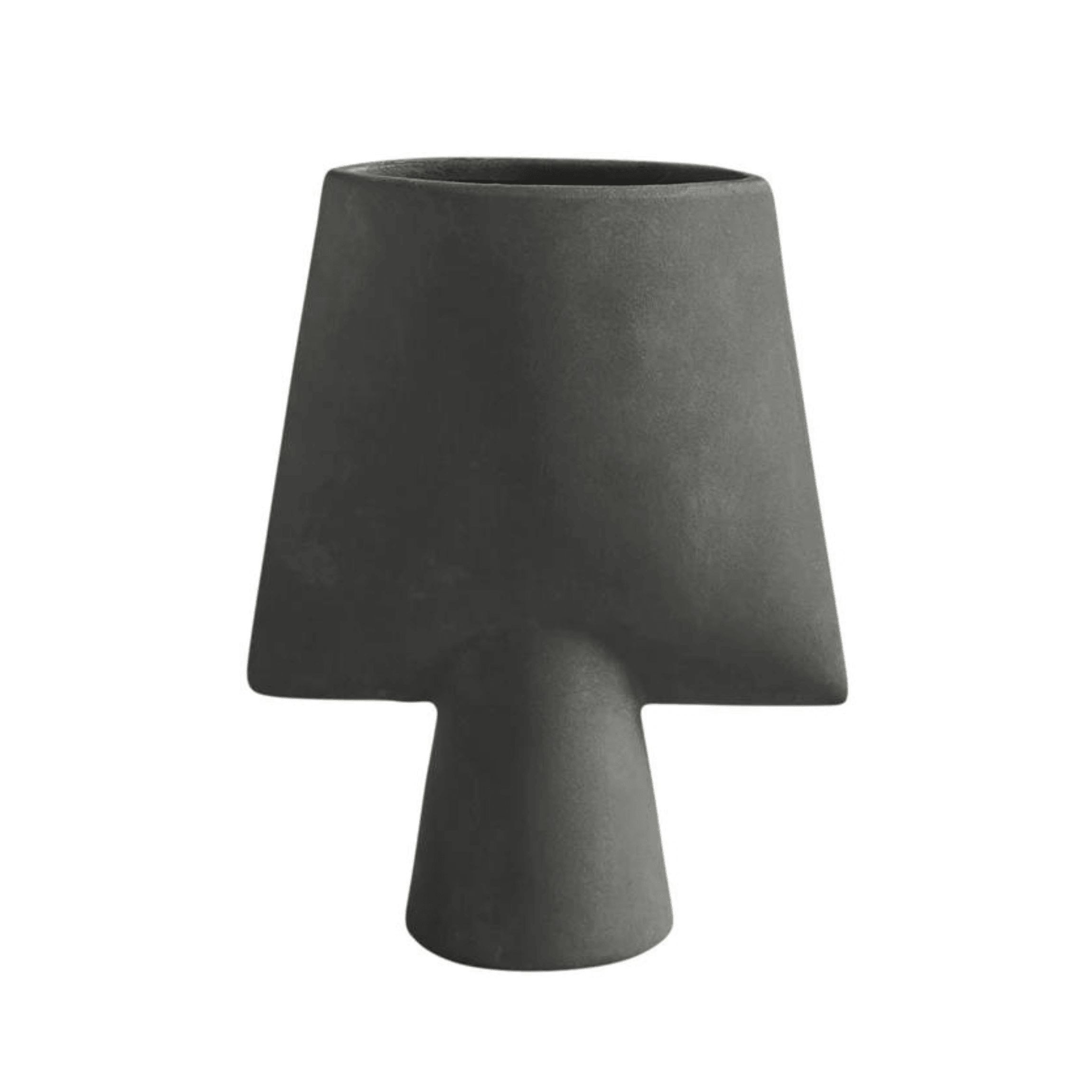 Wazon SPHERE SQUARE ciemnoszary 101 Copenhagen S Eye on Design