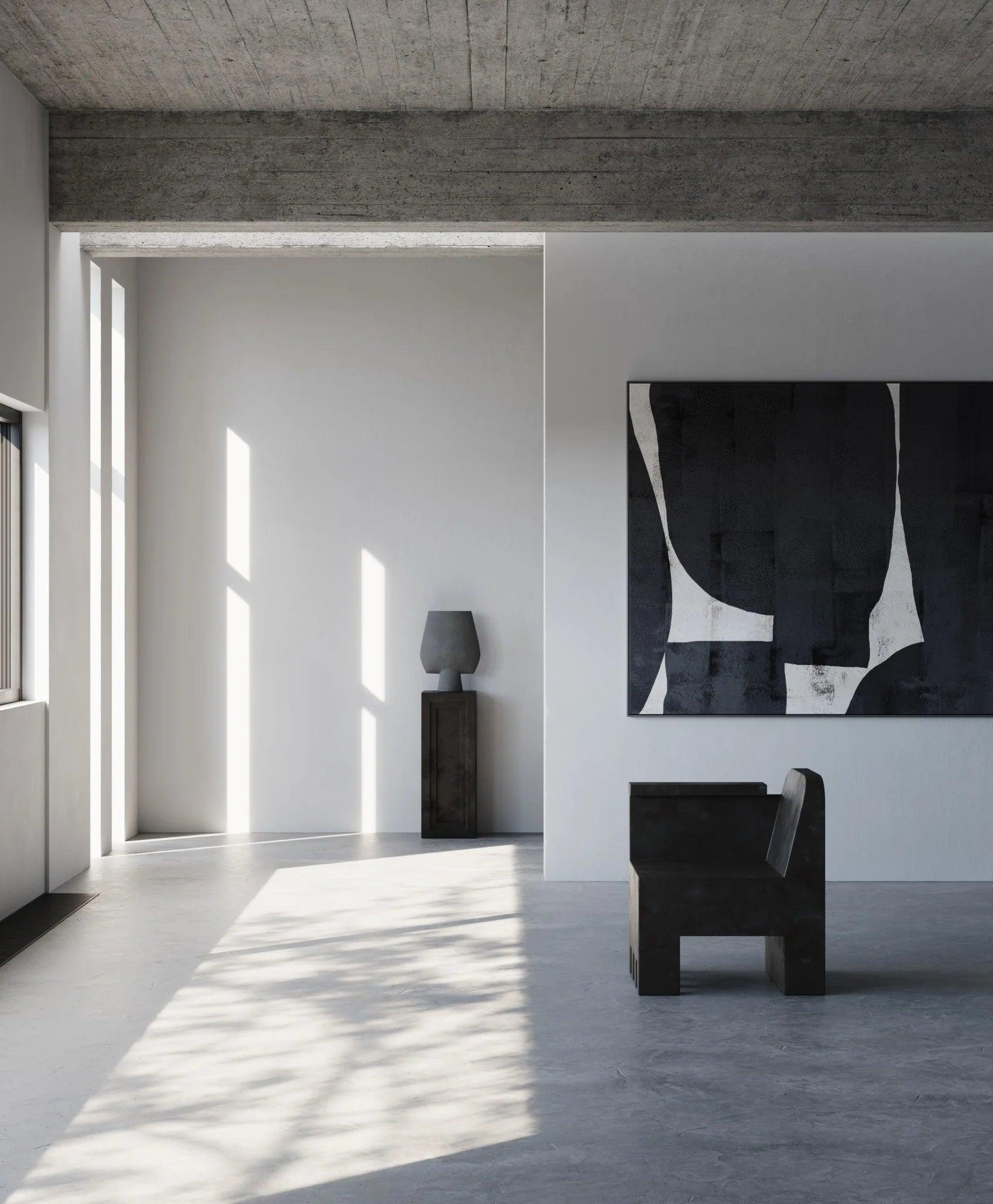 Wazon SPHERE SQUARE ciemnoszary 101 Copenhagen Eye on Design