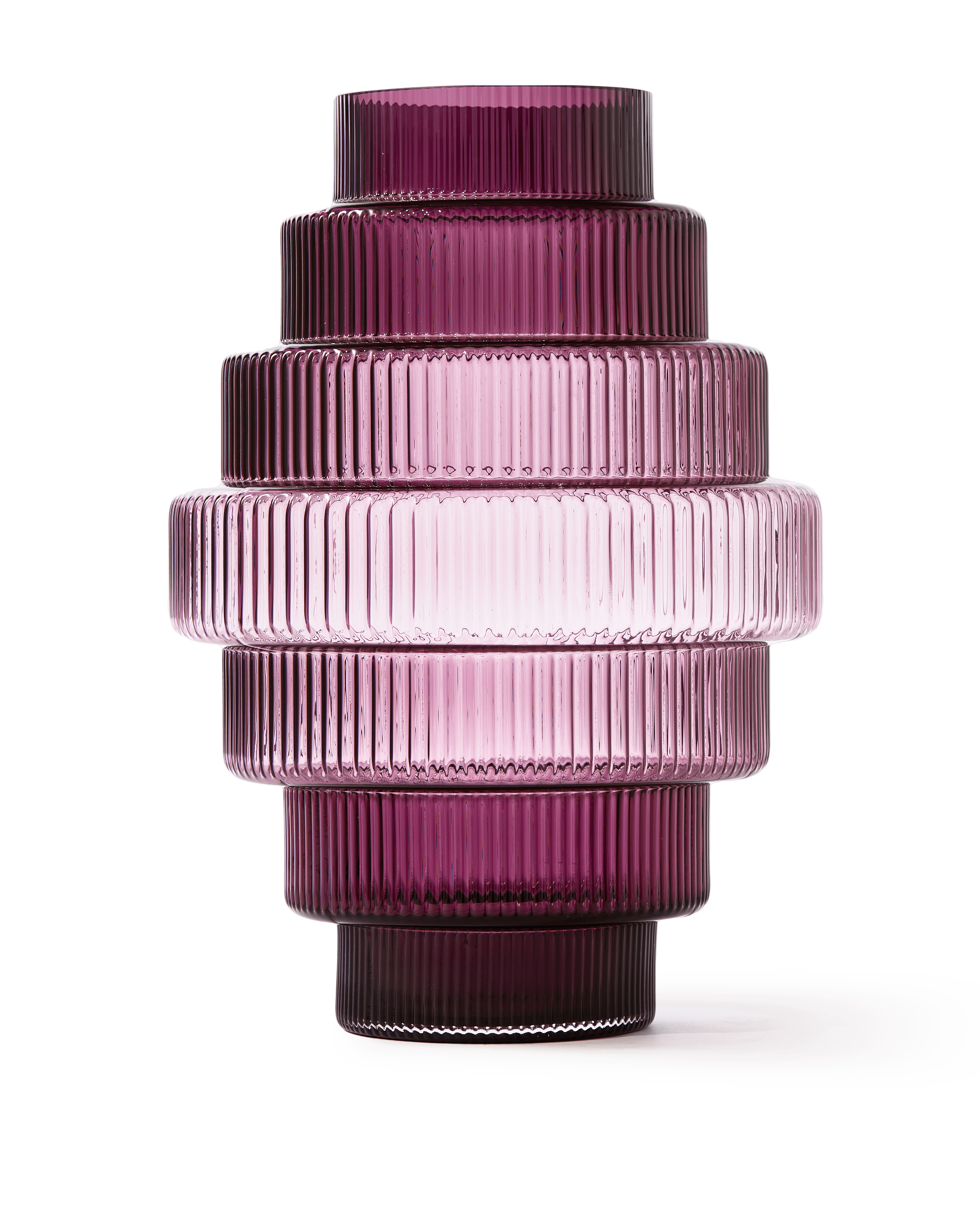 Wazon STEP śliwkowy Pols Potten 40 cm Eye on Design