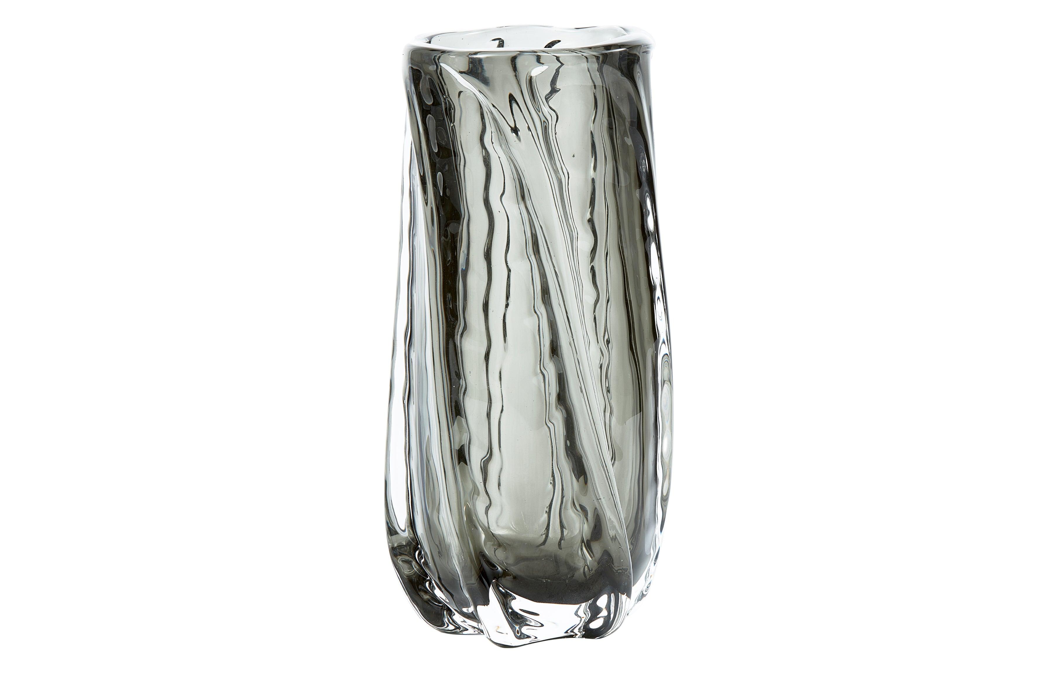 Wazon szklany PARAGON antracytowy Be Pure 27 cm Eye on Design