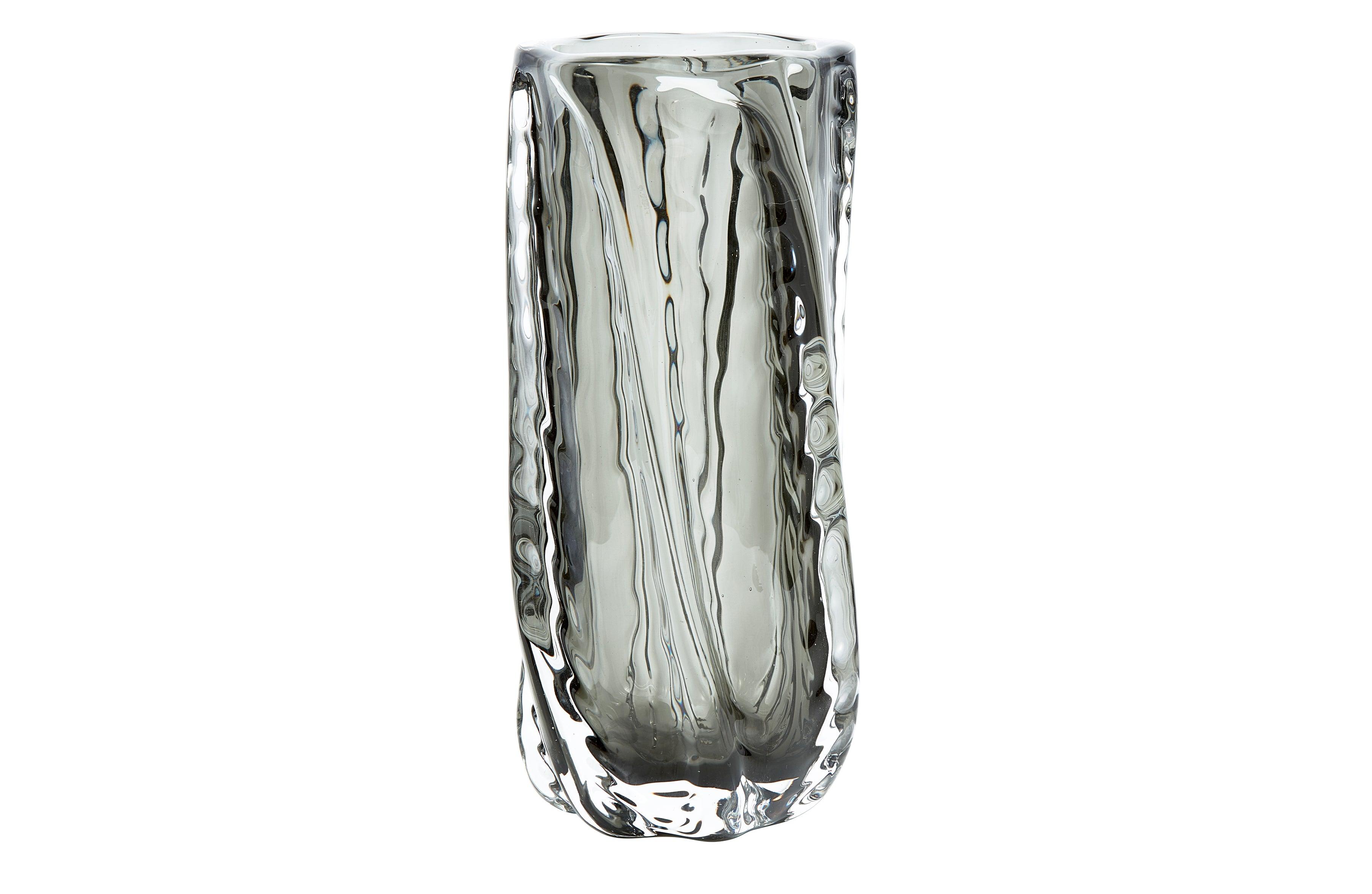 Wazon szklany PARAGON antracytowy Be Pure Eye on Design