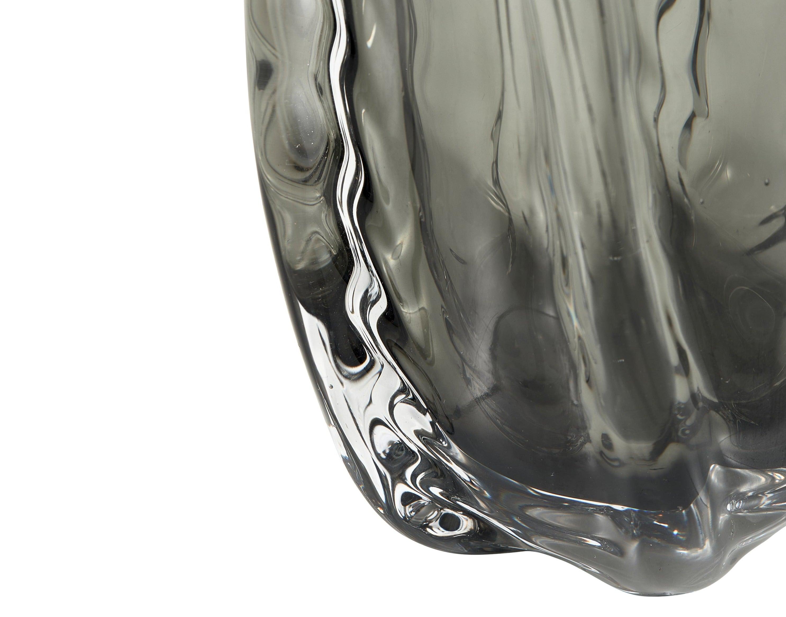 Wazon szklany PARAGON antracytowy Be Pure Eye on Design