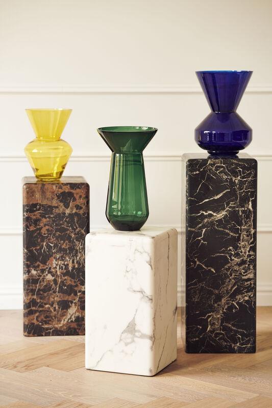 Wazon THICK NECK niebieski Pols Potten Eye on Design