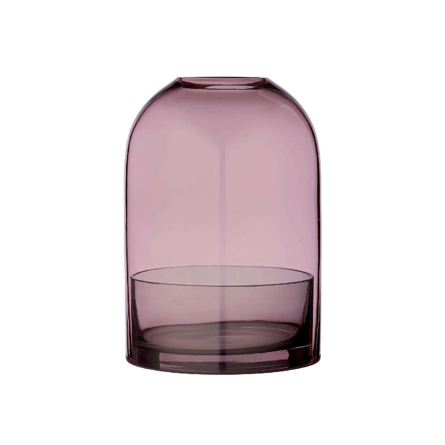 Wazon TOTA różowe szkło AYTM Eye on Design