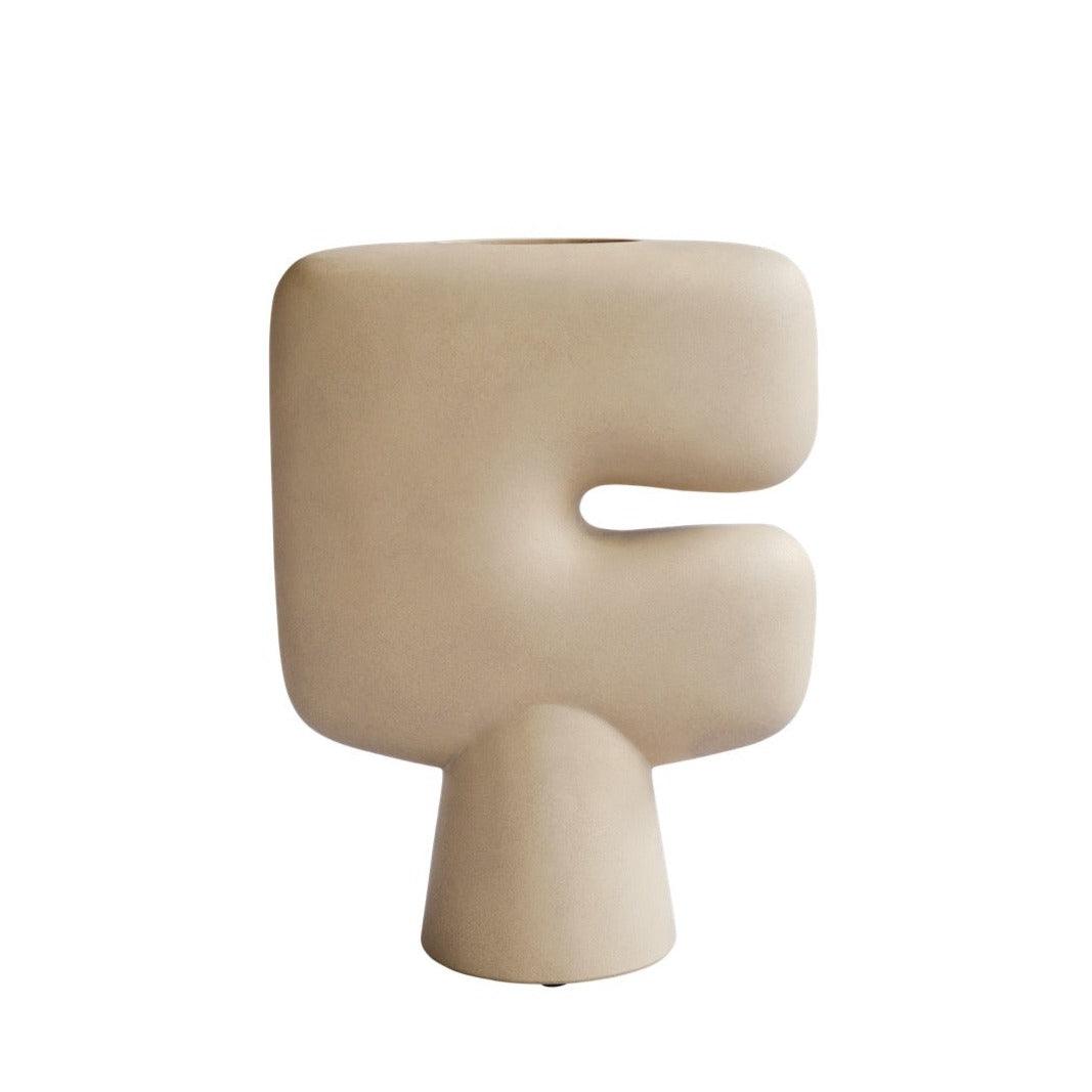 Wazon TRIBAL piaskowy 101 Copenhagen L Eye on Design