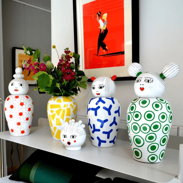 Wazon z pokrywą CANOPIE - LULA Seletti Eye on Design