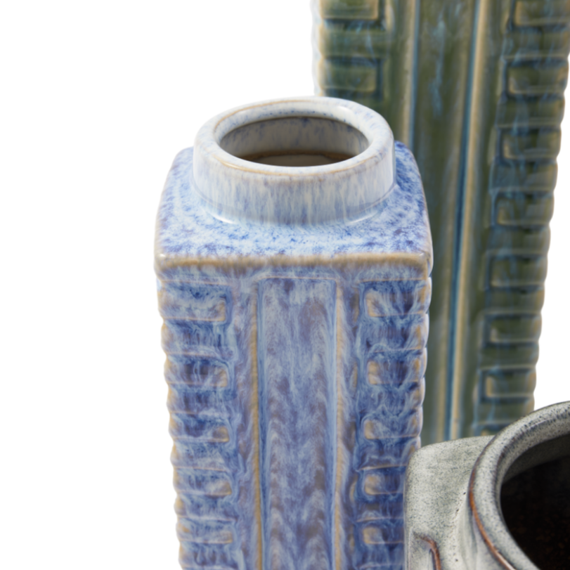 SMALL CITY vase set ceramic