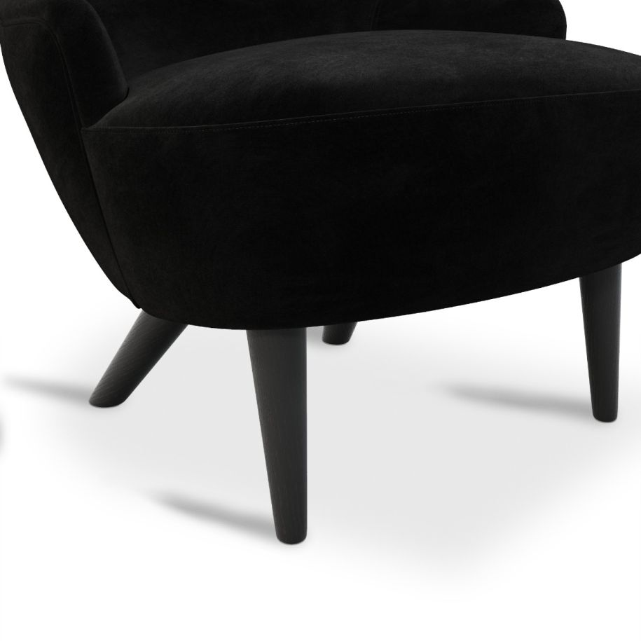 Fauteuil WINGBACK MICRO gestoffeerd