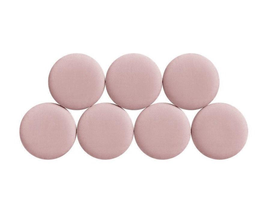 Wezgłowie BALL różowy Happy Barok Eye on Design