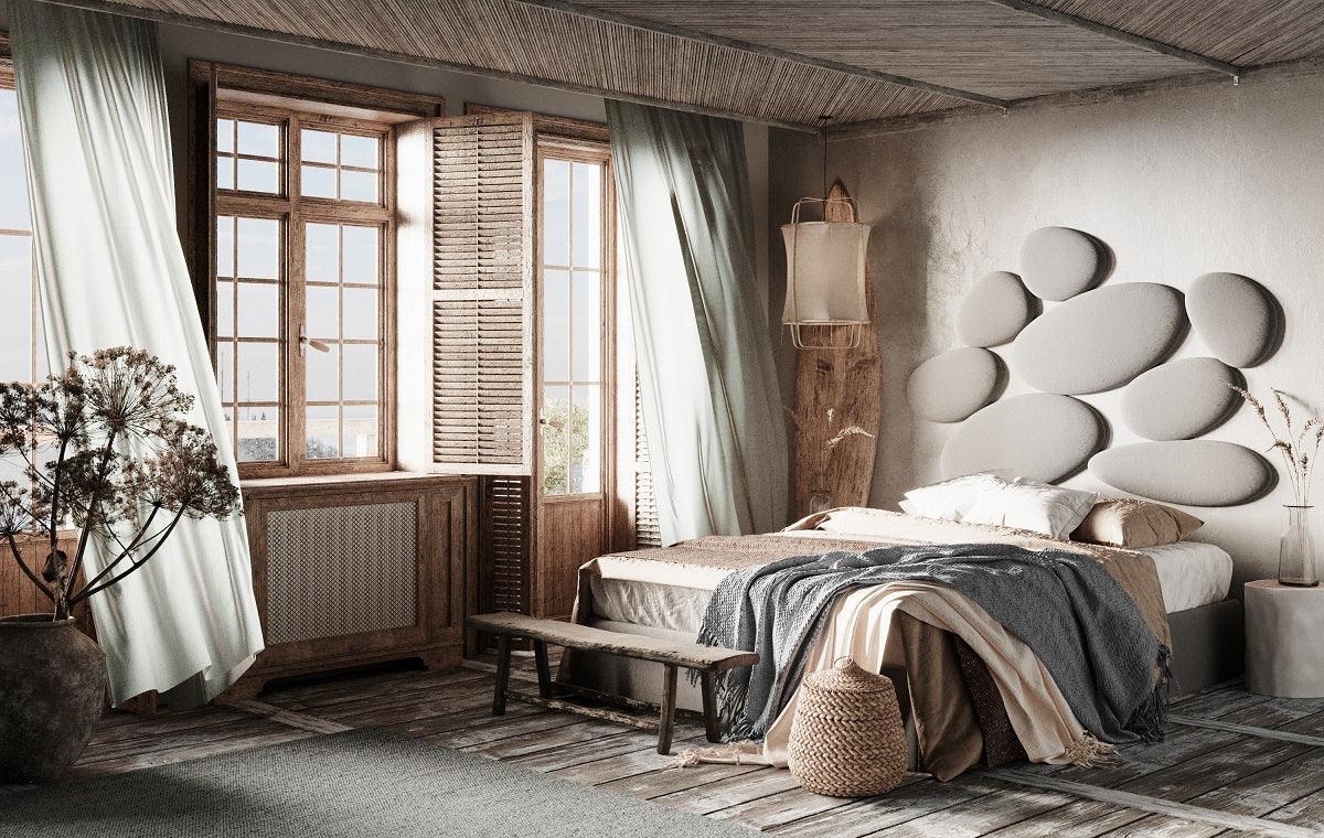 Wezgłowie STONE jasny szary Happy Barok Eye on Design