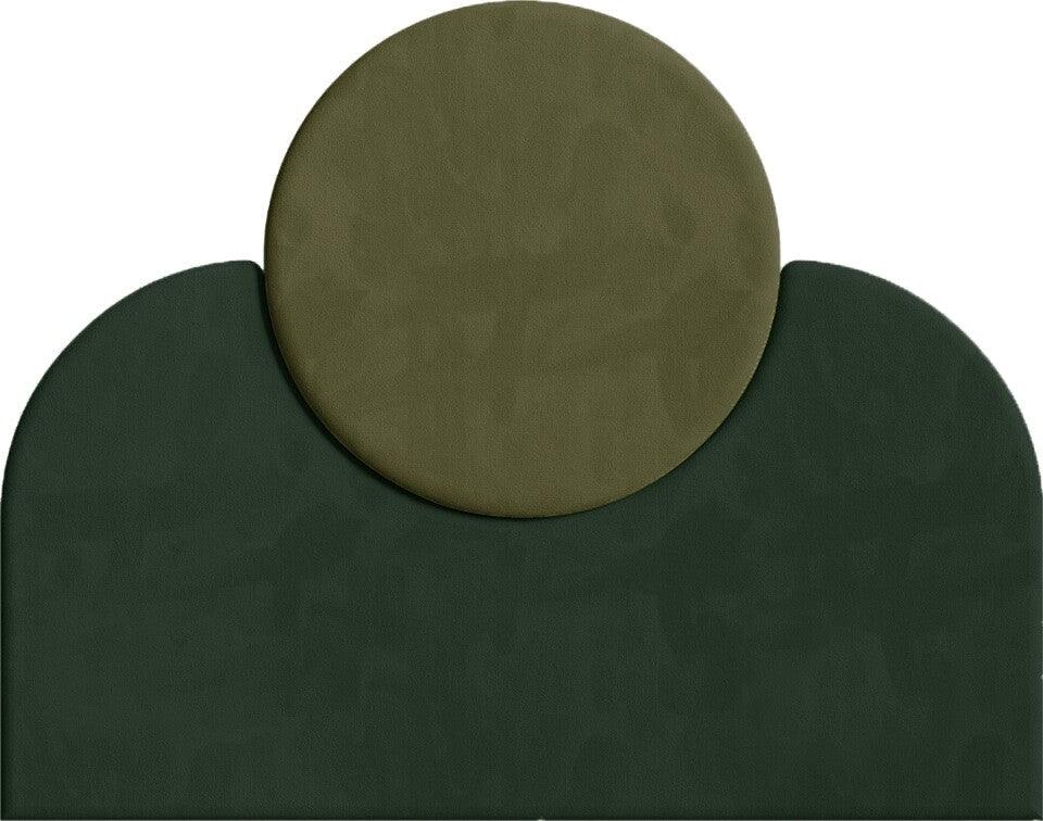 Wezgłowie SUNSET 2 zielony Happy Barok Eye on Design