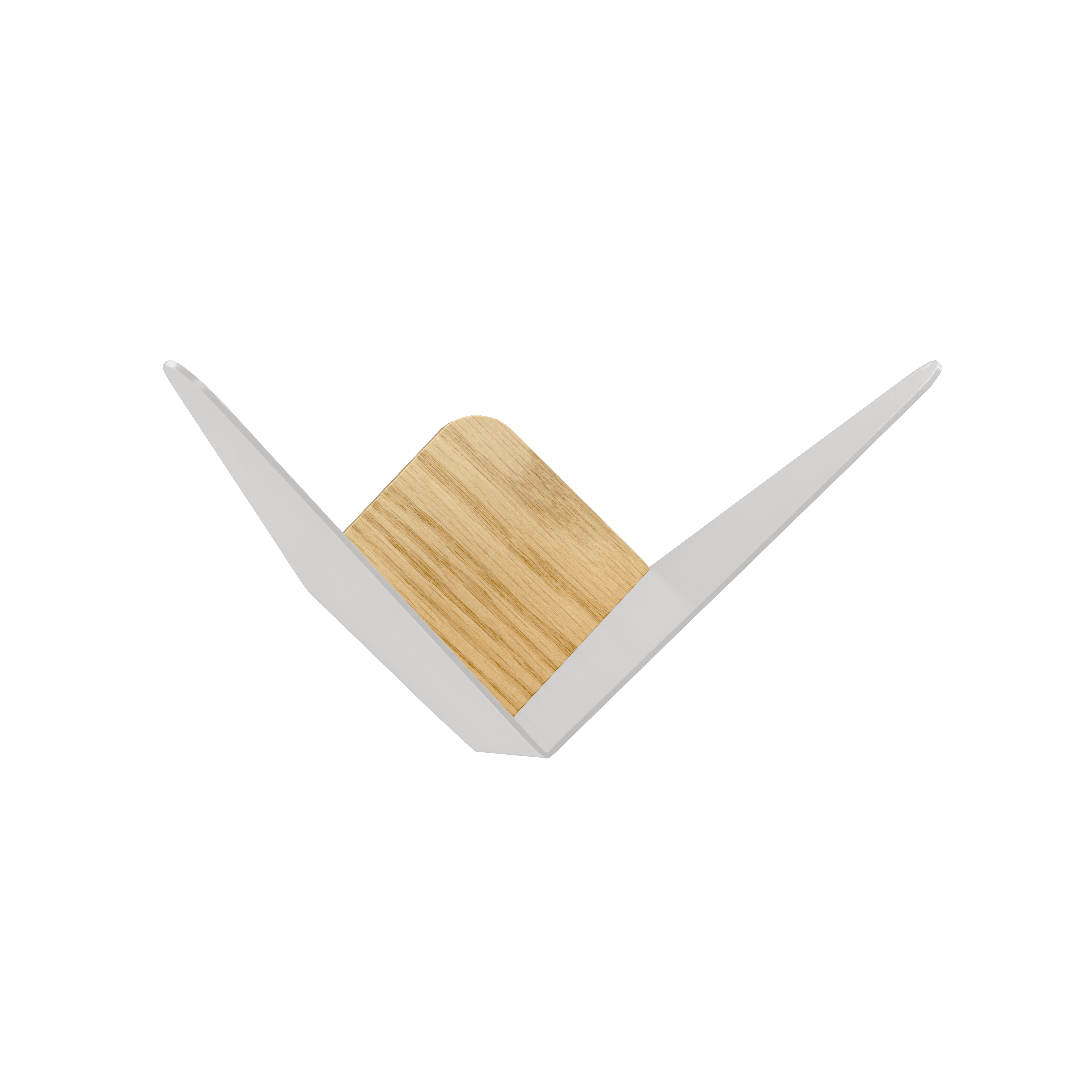 Wieszak BUTTERFLIES jasnoszary UMAGE Eye on Design