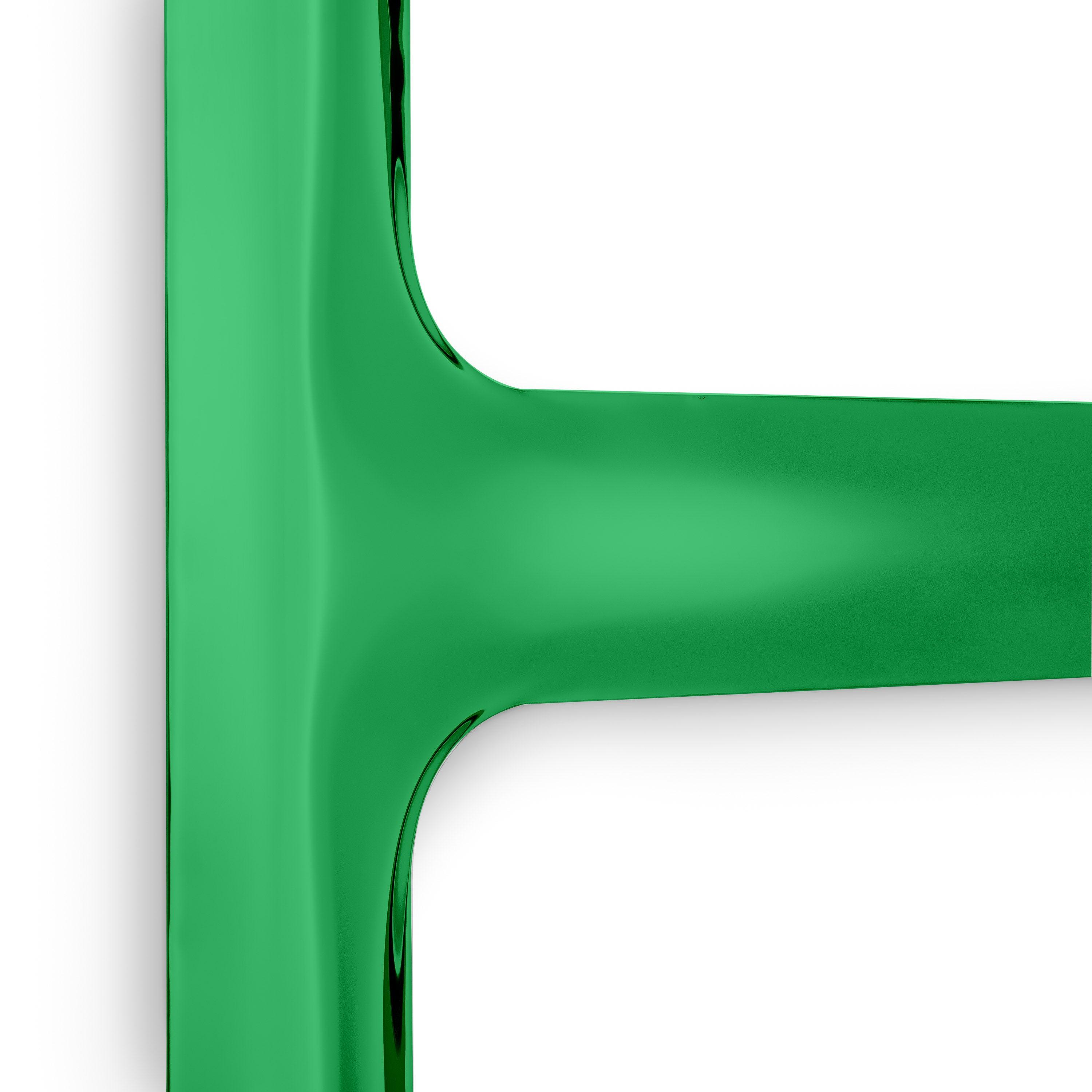 Wieszak DRAB gradient szmaragd Zieta Studio Eye on Design