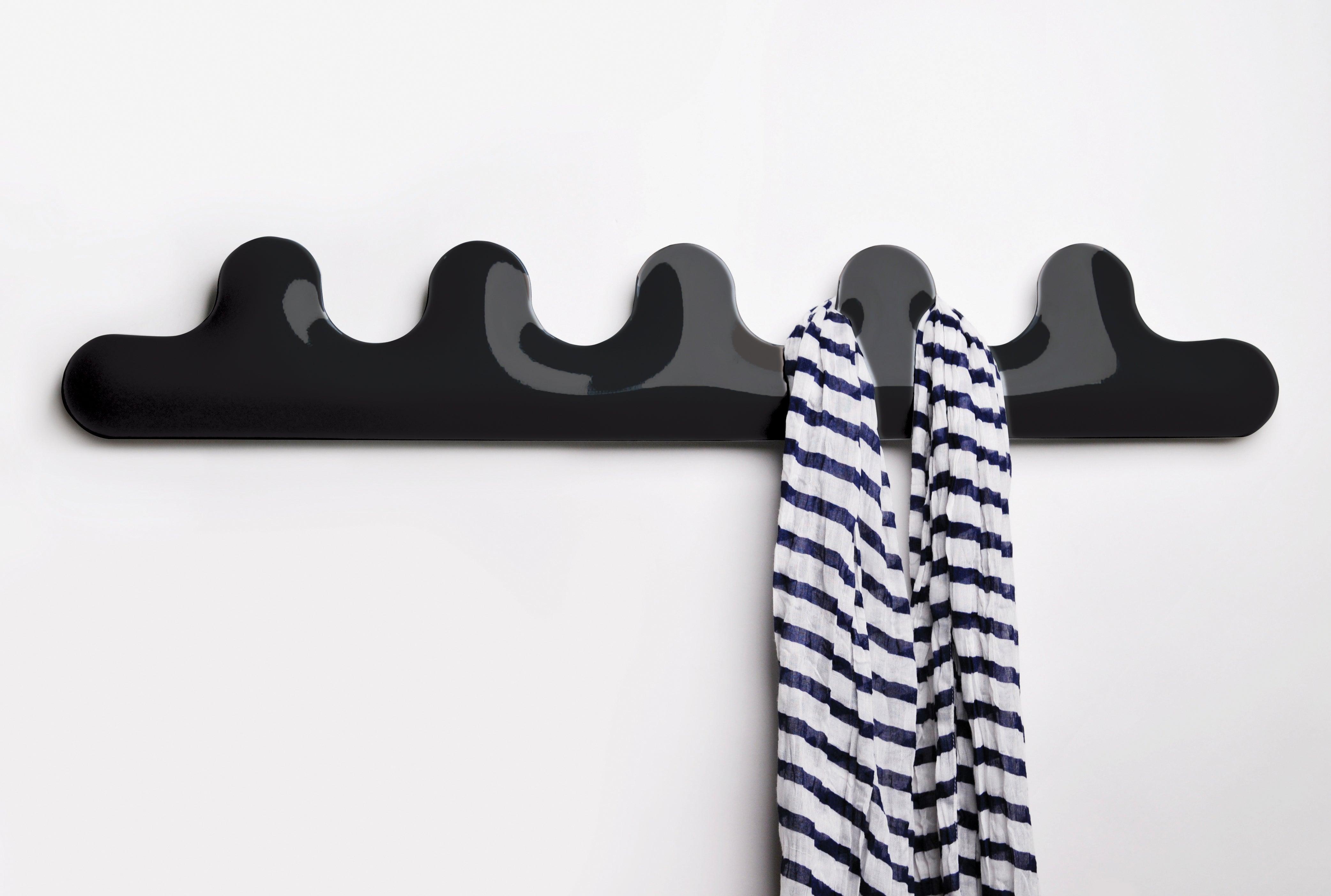 Wieszak KAMM czarny błyszczący Zieta Studio Eye on Design