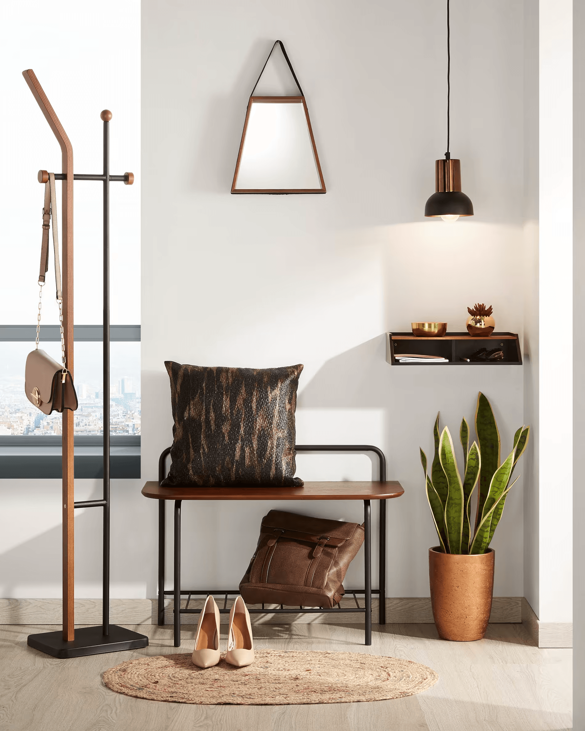 Wieszak MAGALI czarny La Forma Eye on Design