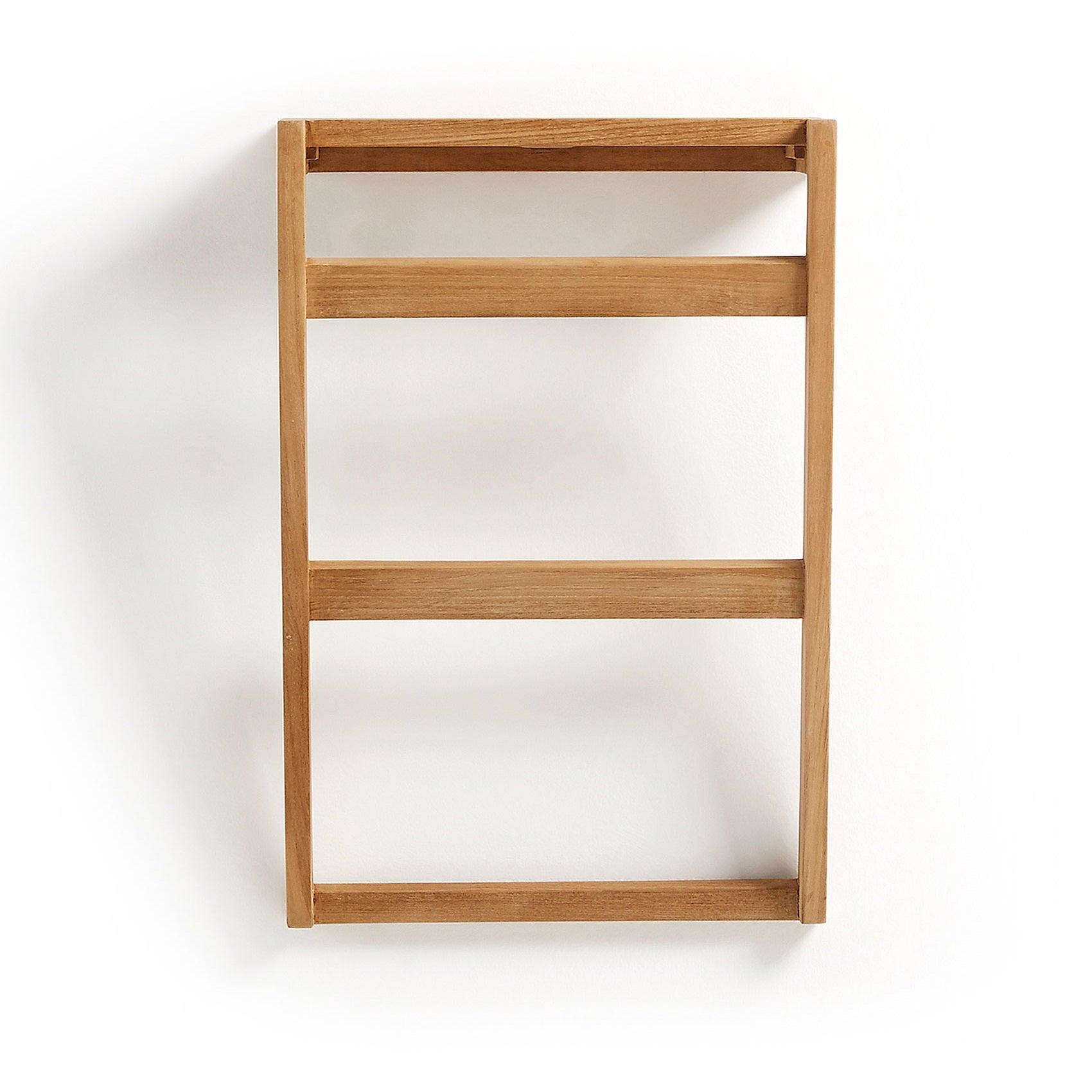 Wieszak ścienny na ręczniki KUVENI lite drewno tekowe La Forma Eye on Design