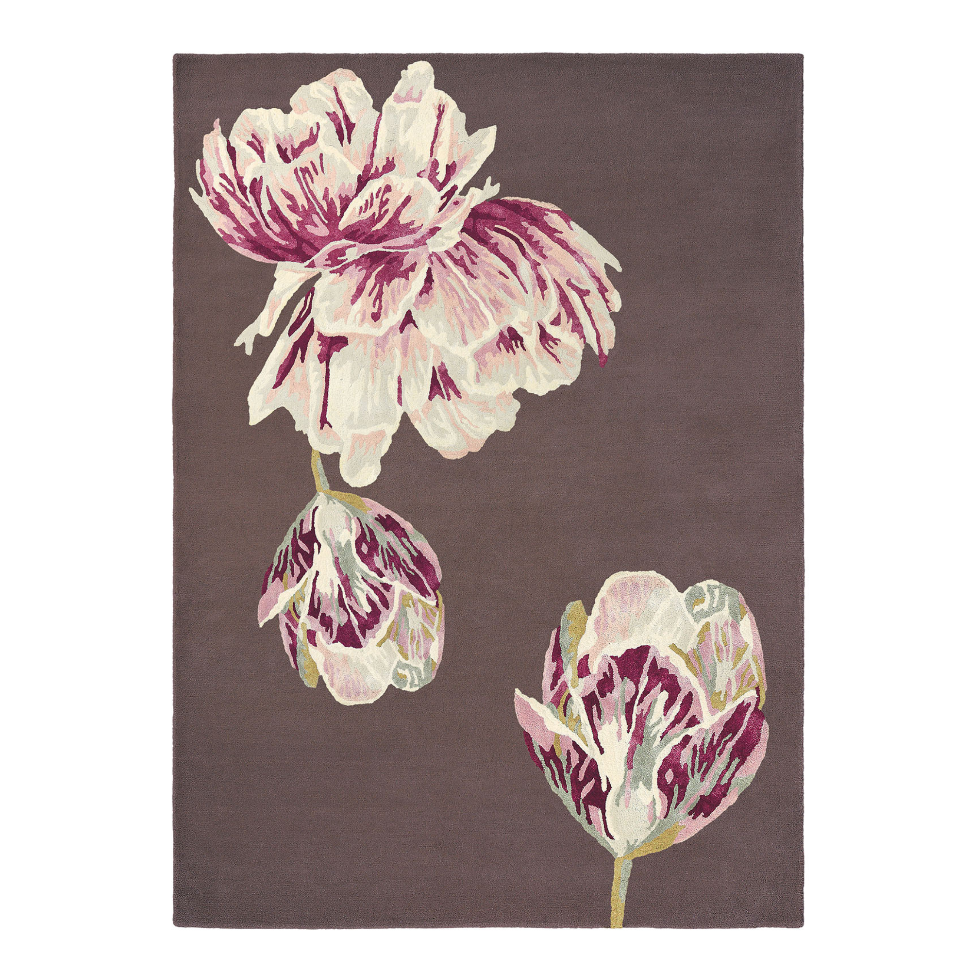 Teppich TRANQUILITY AUBERGINE braun