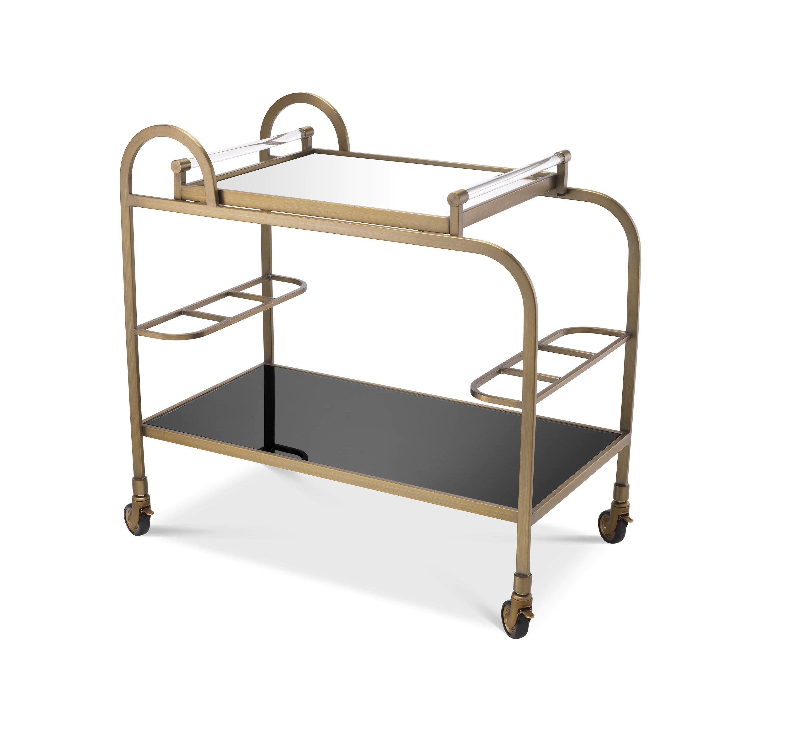 Wózek barowy MONTREUIL mosiężny Eichholtz Eye on Design