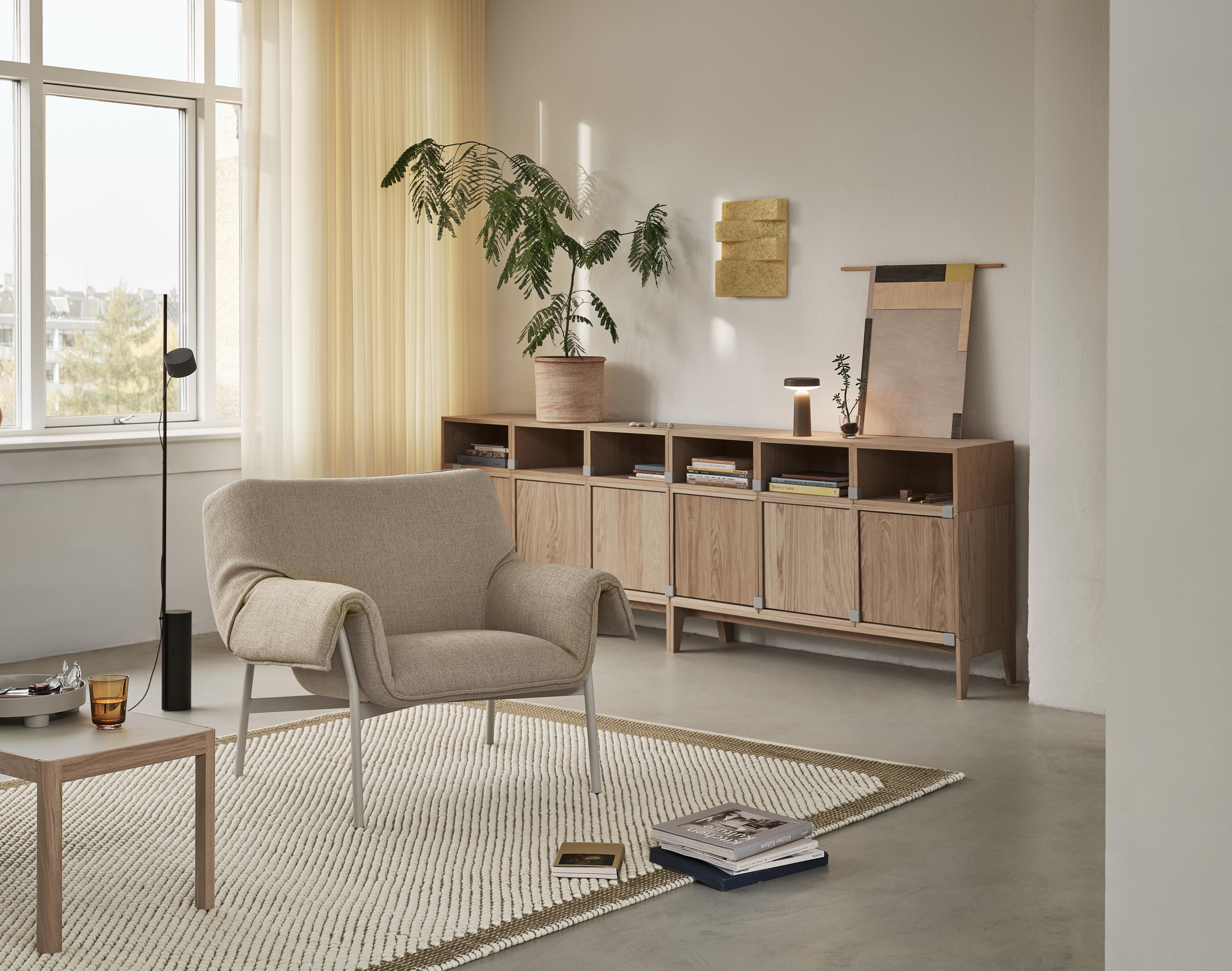 Teppich PEBBLE grün mit beige
