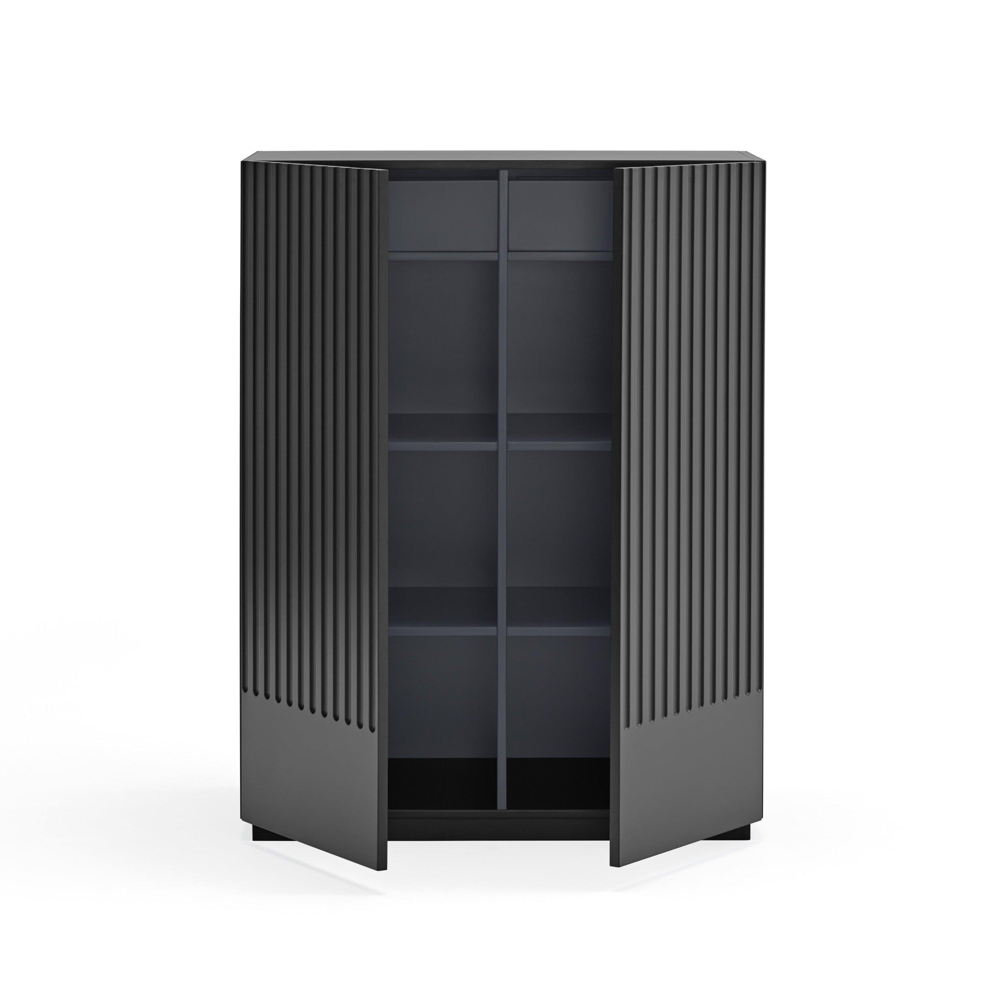 Wysoka komoda DORIC czarny Teulat Eye on Design