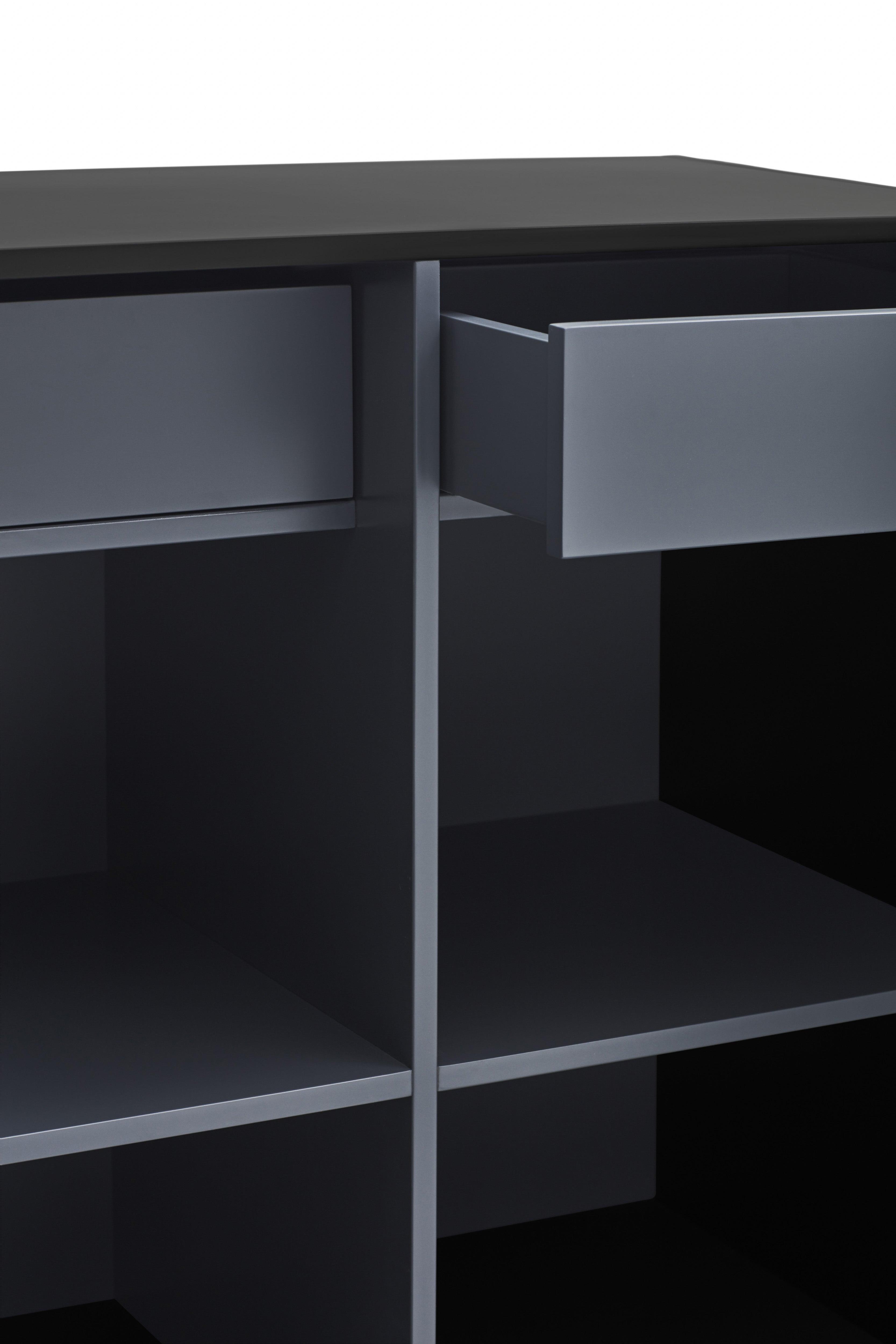 Wysoka komoda DORIC czarny Teulat Eye on Design