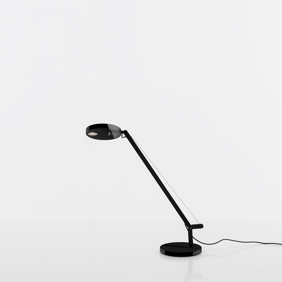 Adjustable Desk Lamp DEMETRA MICRO Glossy Black