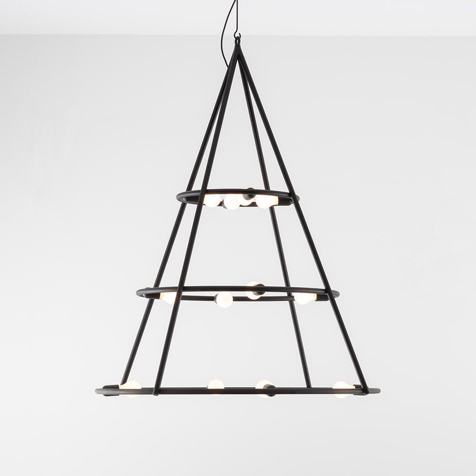 EL PORÍS Black Pendant Lamp