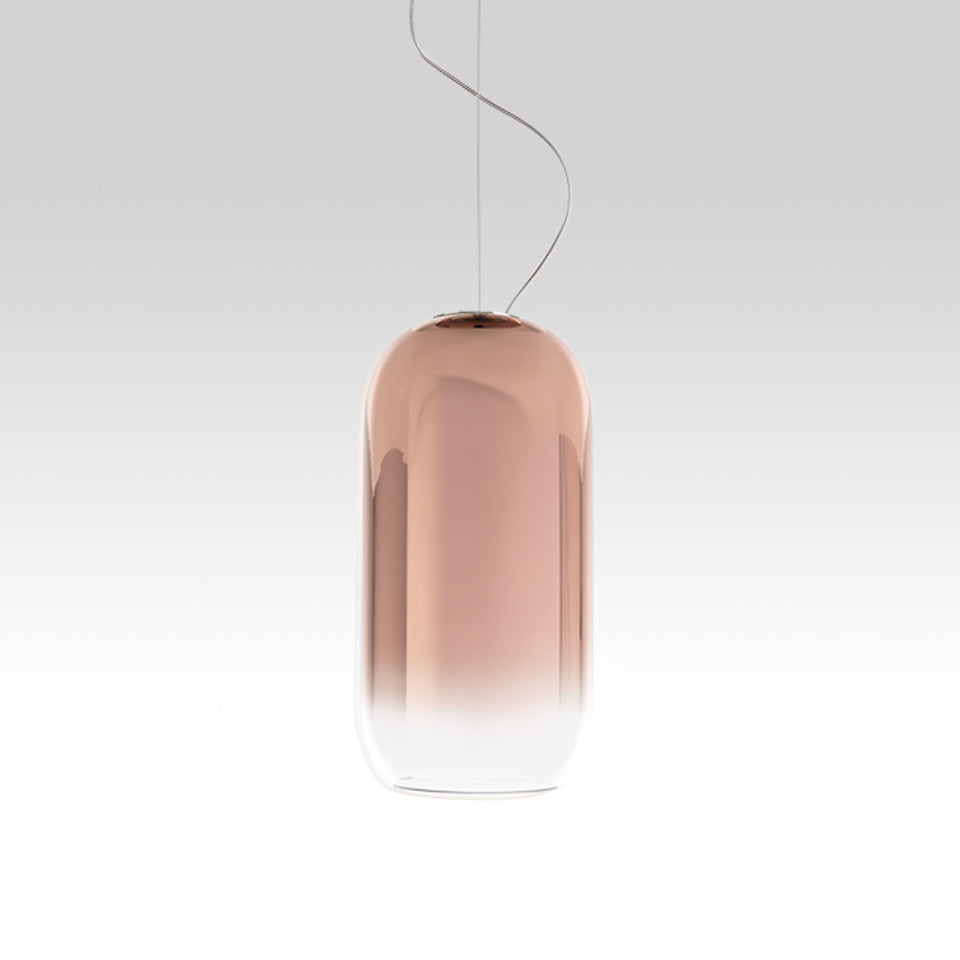 GOPLE Pendant Lamp in Copper with Silver Finish