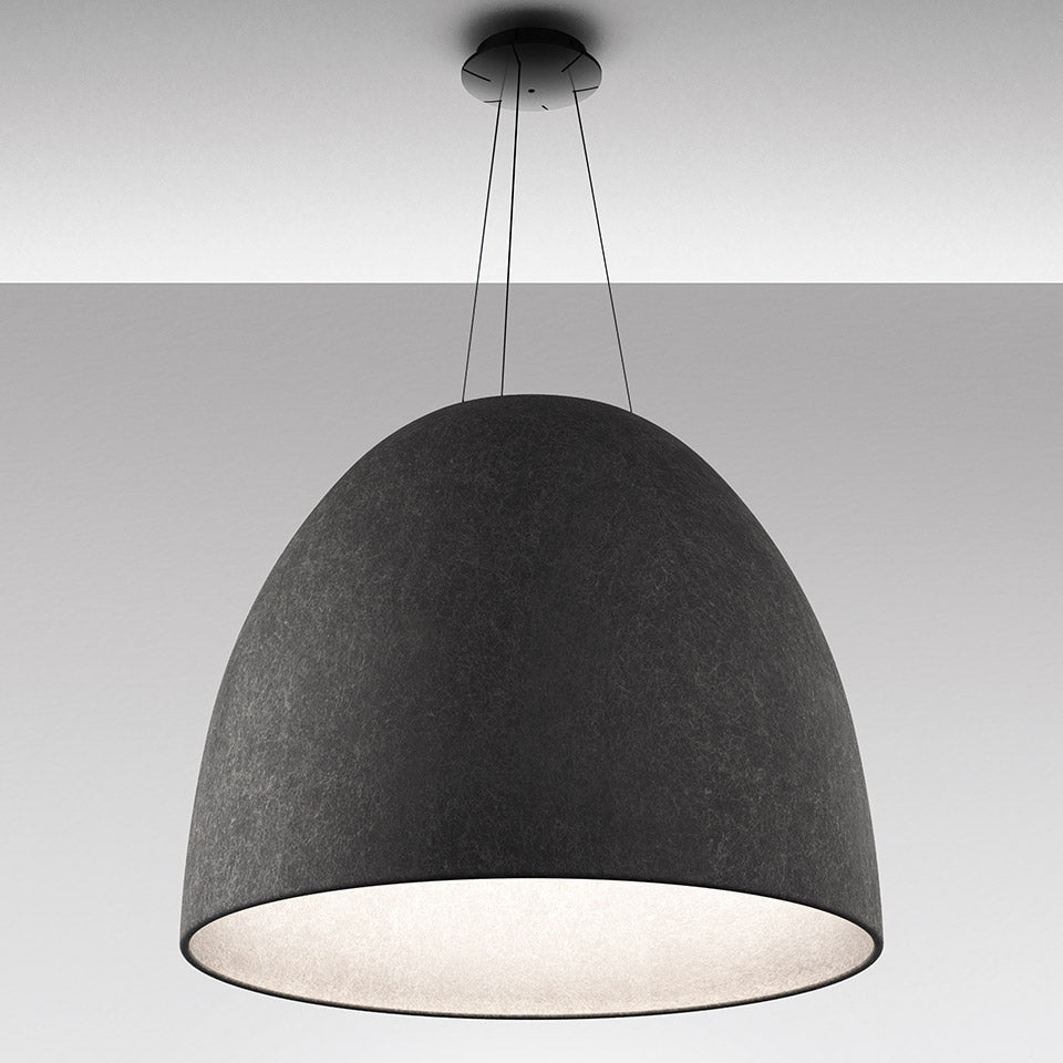 NUR ACOUSTIC pendant lamp gray