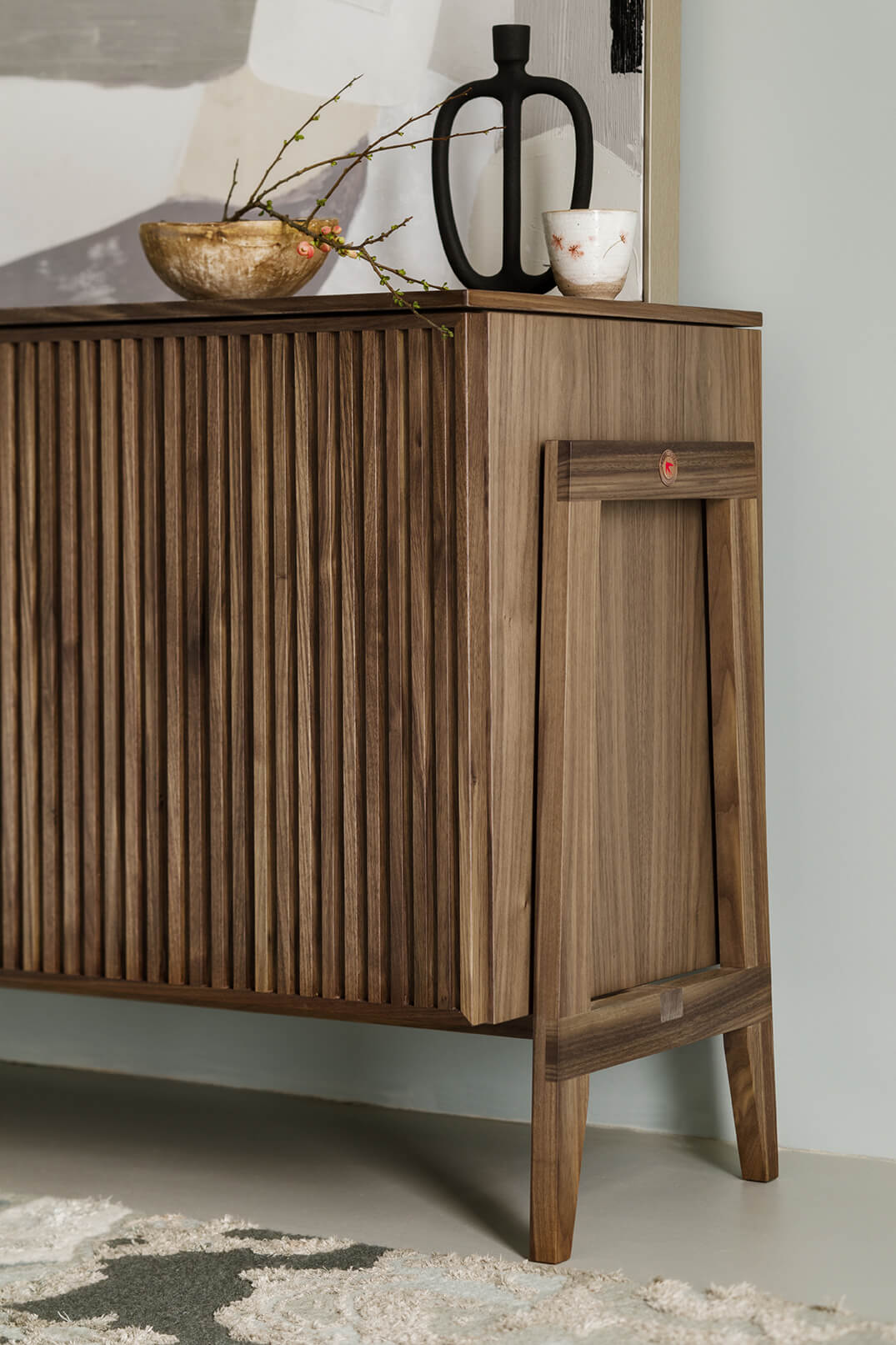 PHAB Chest of Drawers Walnut Oak