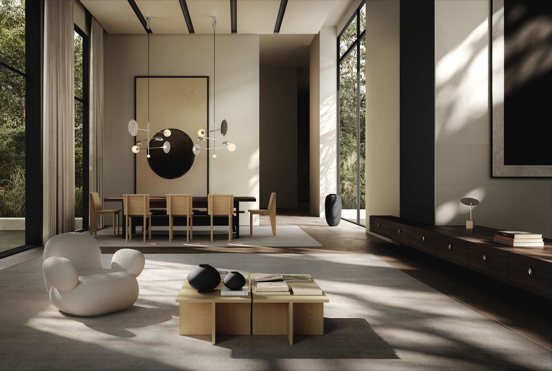 BRUTUS oak coffee table