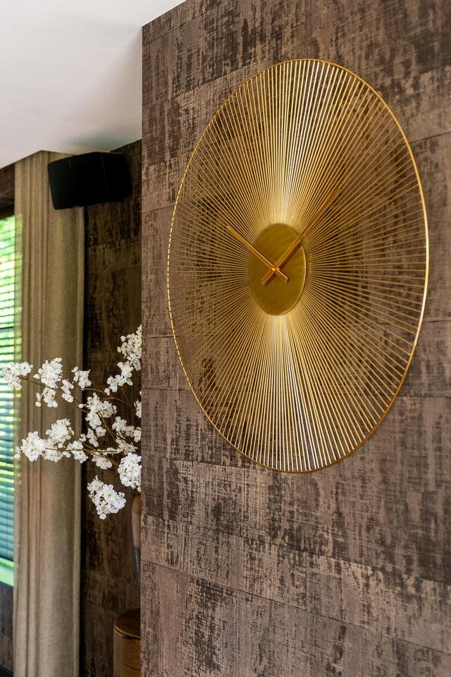 Zegar ścienny AUDREY złoty Richmond Interiors Eye on Design