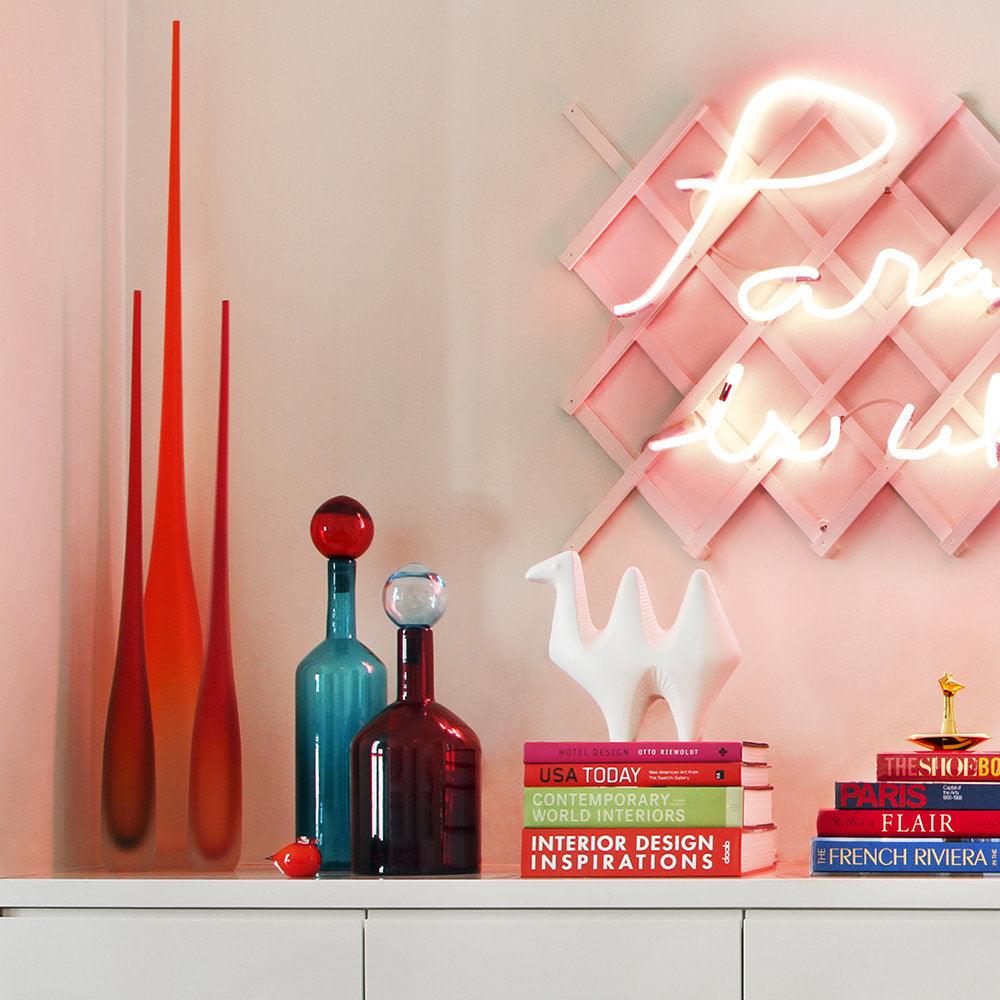 Zestaw butelek BUBBLES AND BOTTLES kolorowe szkło Pols Potten Eye on Design