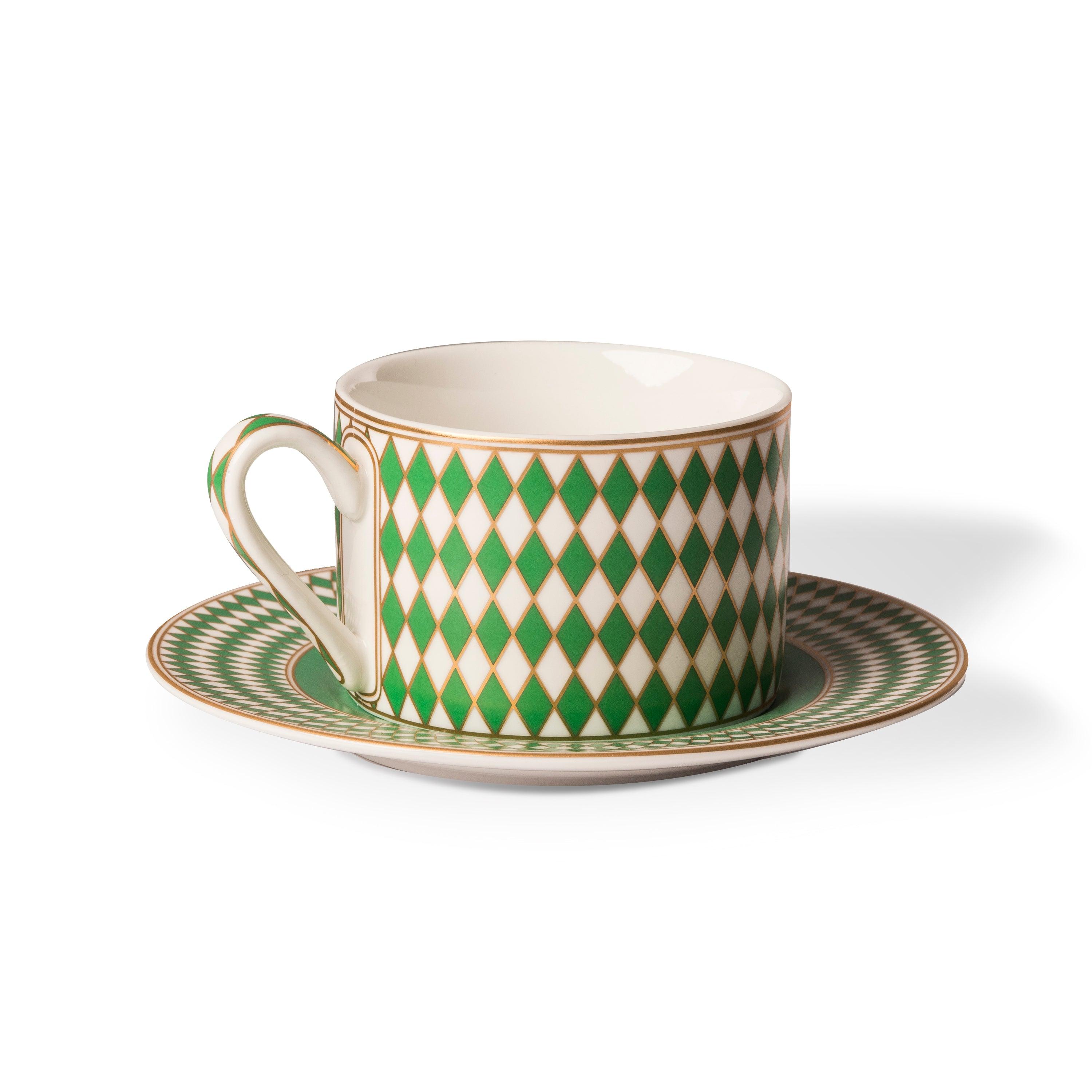 Zestaw filiżanek CHESS porcelanowy Pols Potten Eye on Design