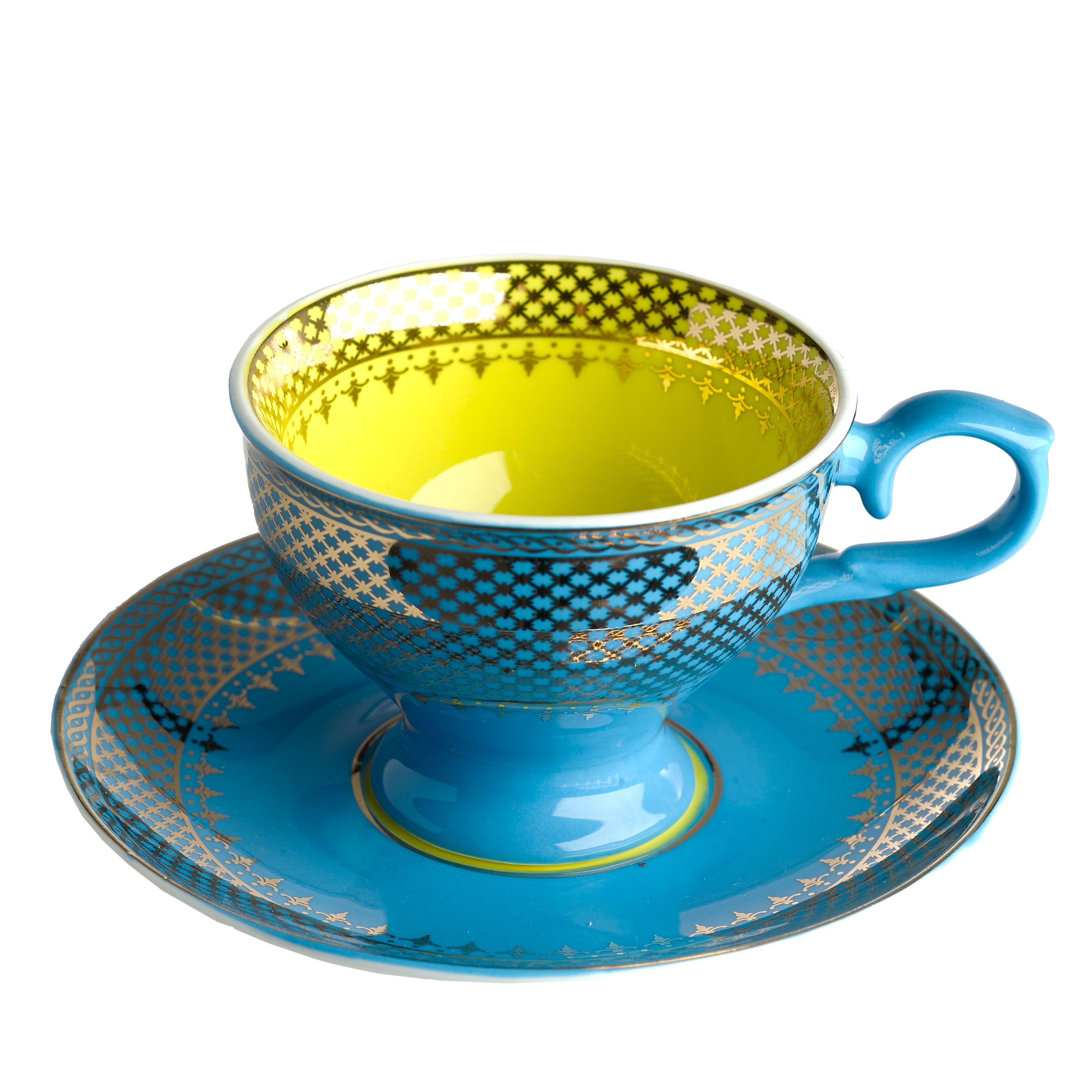 Zestaw filiżanek do espresso GRANDMA porcelanowy Pols Potten Eye on Design