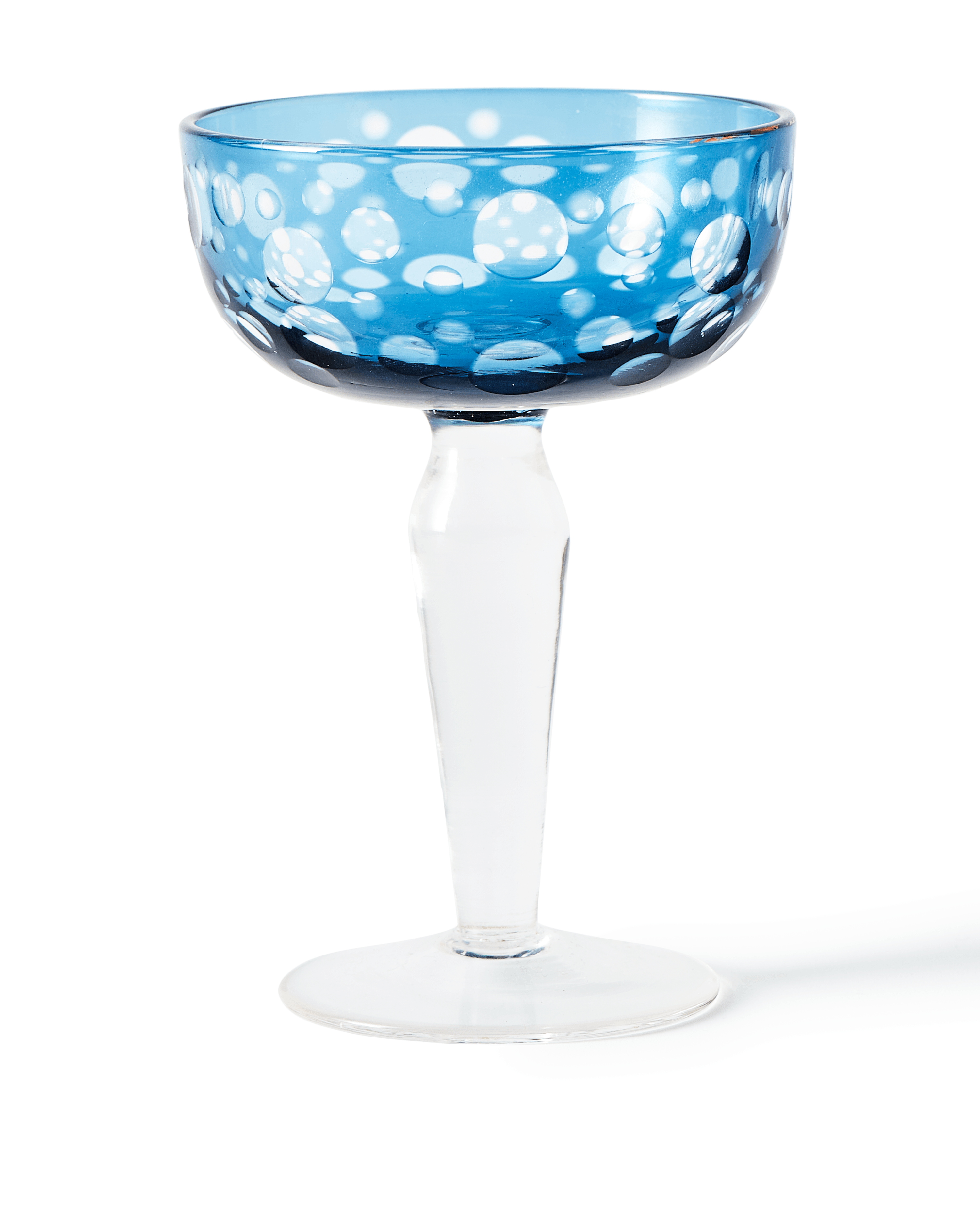 Zestaw kieliszków CUTTINGS COUPE kolorowy Pols Potten Eye on Design